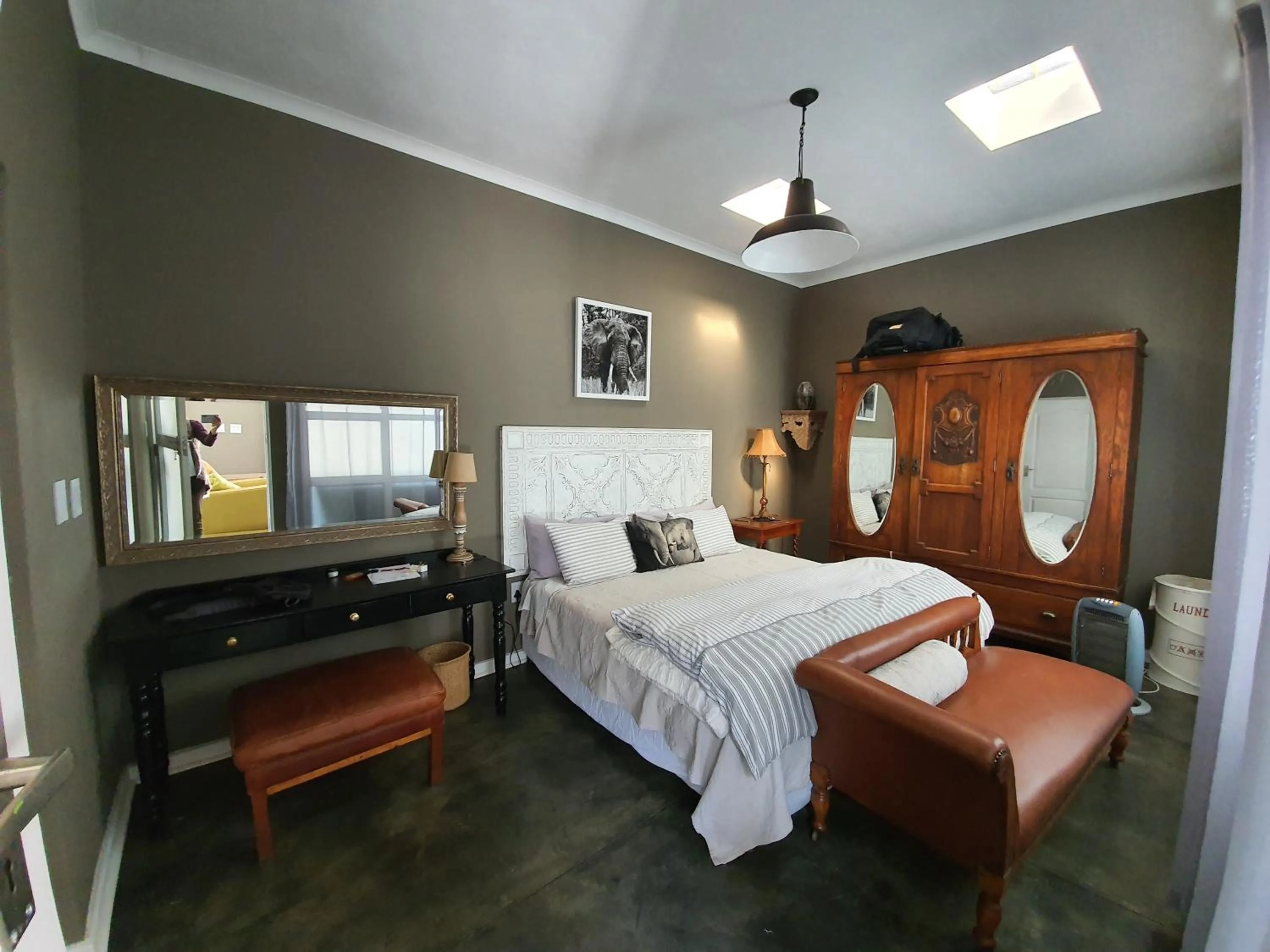 Bed in Waterhouse Guest Lodge in Waterkloof