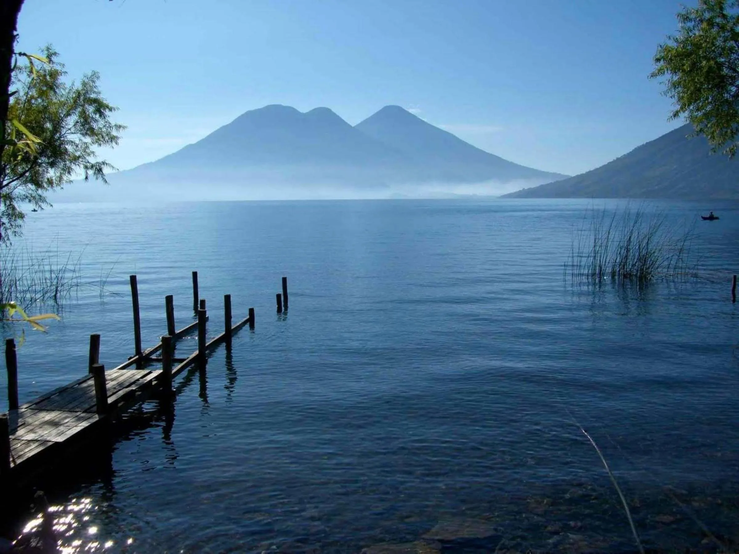 Natural landscape in Reserva Natural Atitlan