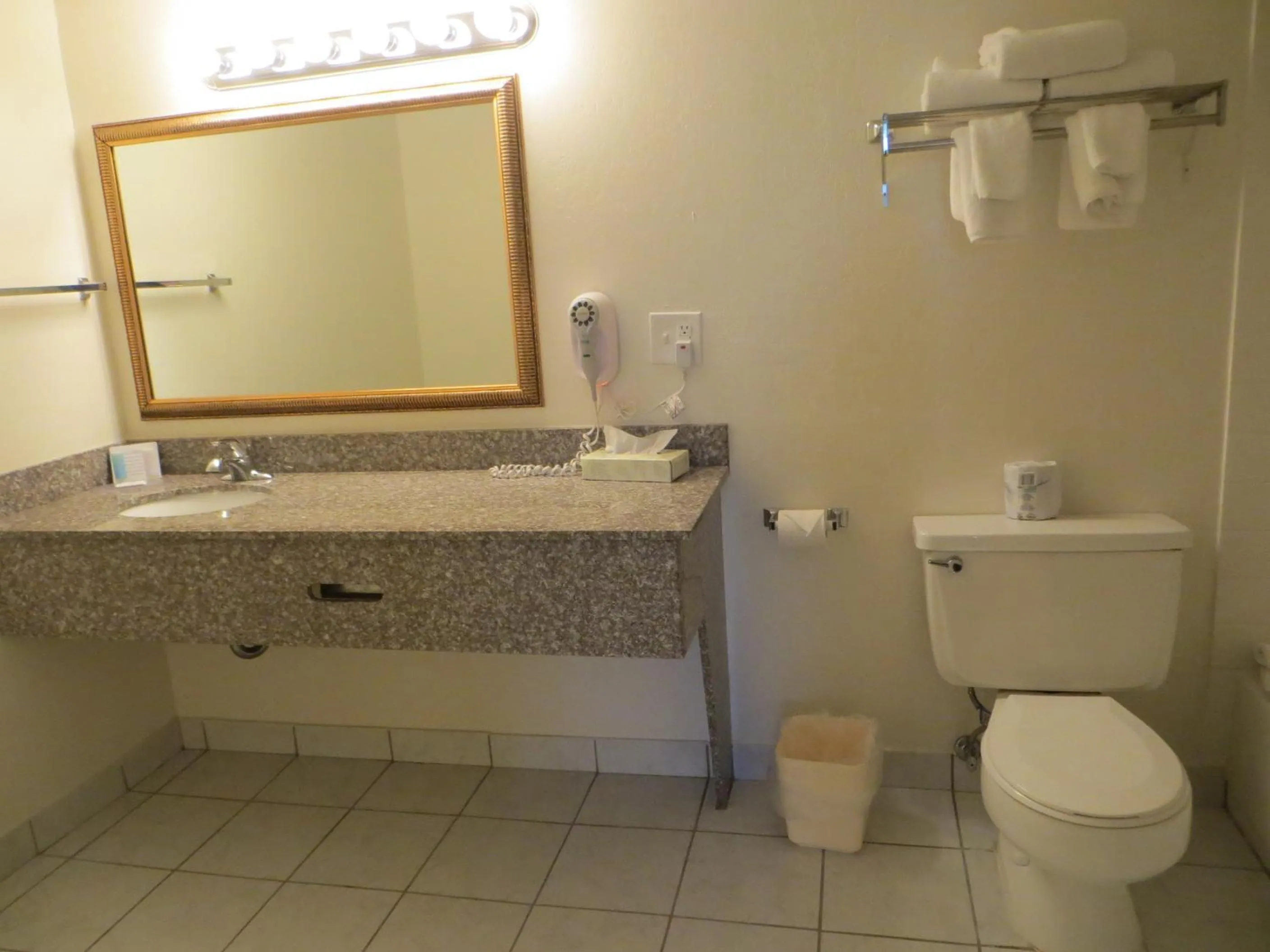 Toilet in Days Inn by Wyndham Cave City