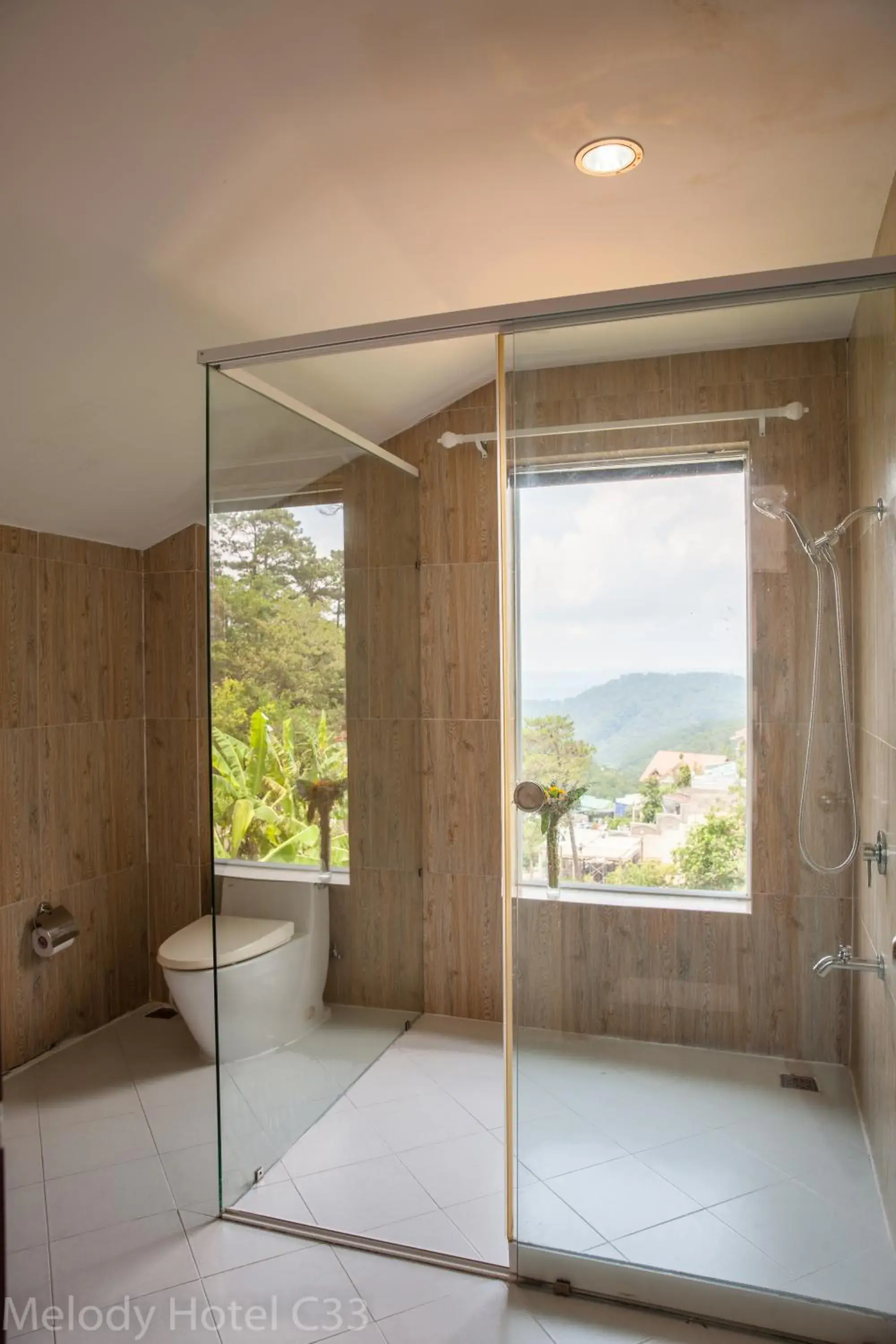 Quadruple Room with Mountain View in Melody Hotel Quadruple Room with Mountain View in Melody Hotel