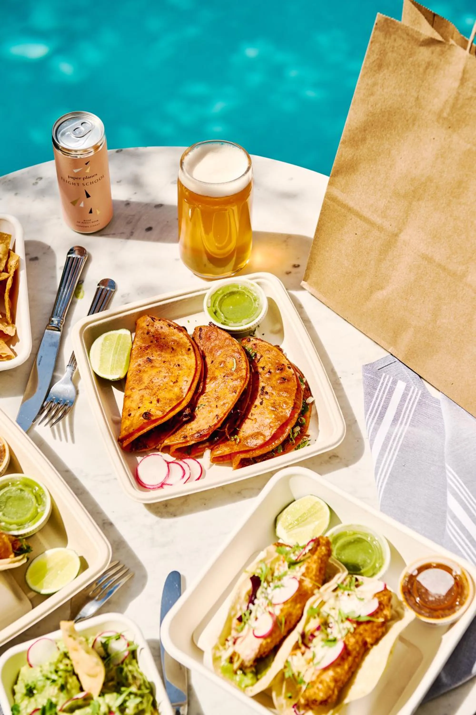 Food in El Dorado Hotel