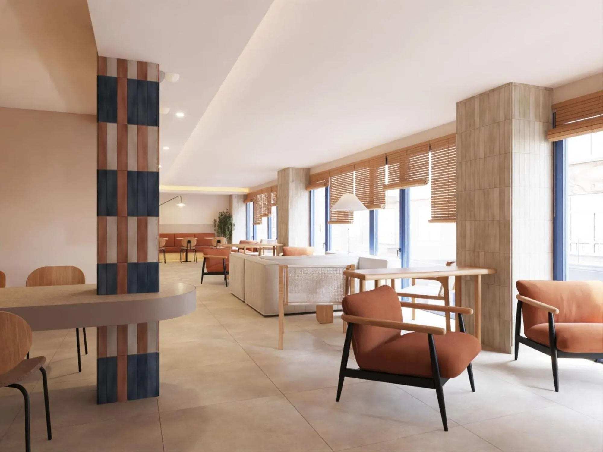 Lobby or reception, Lounge/Bar in Hotel Goya