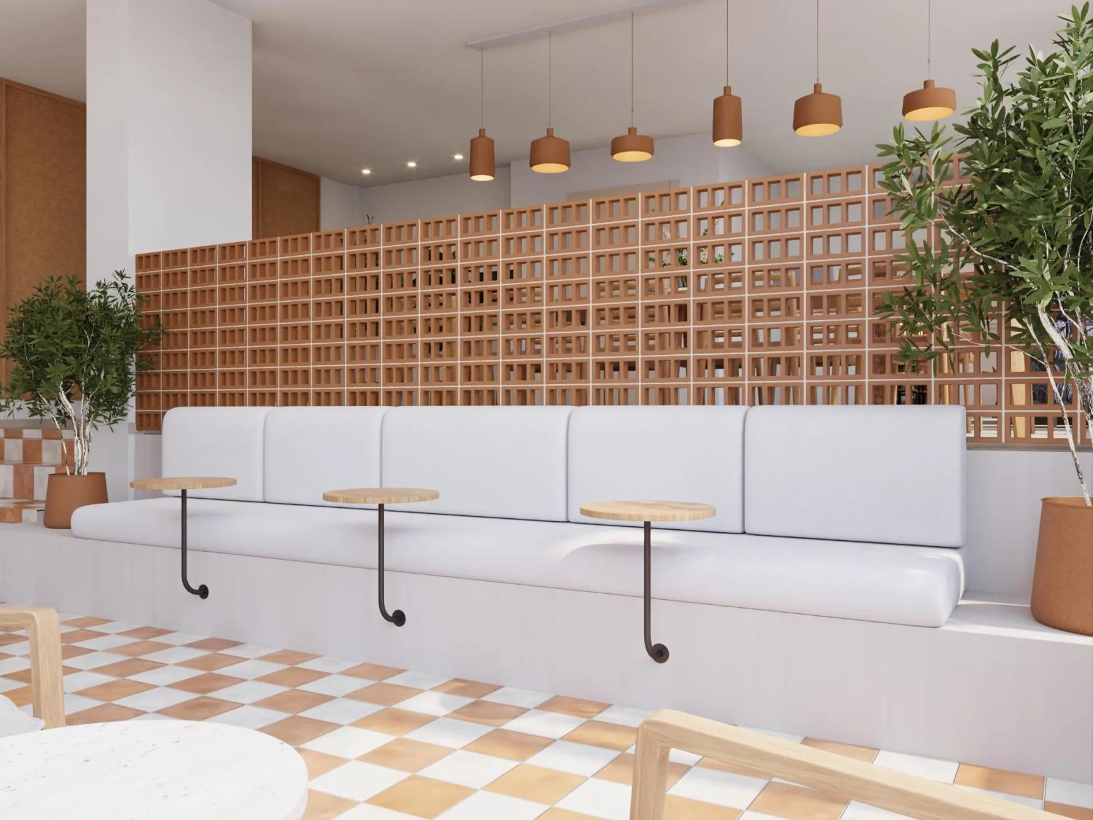 Living room in Hotel Goya