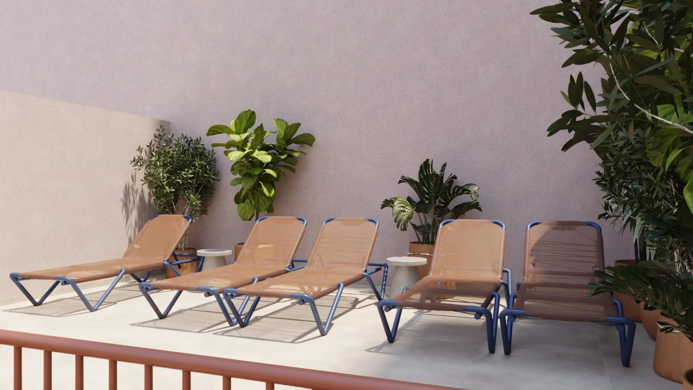 Swimming pool in Hotel Goya