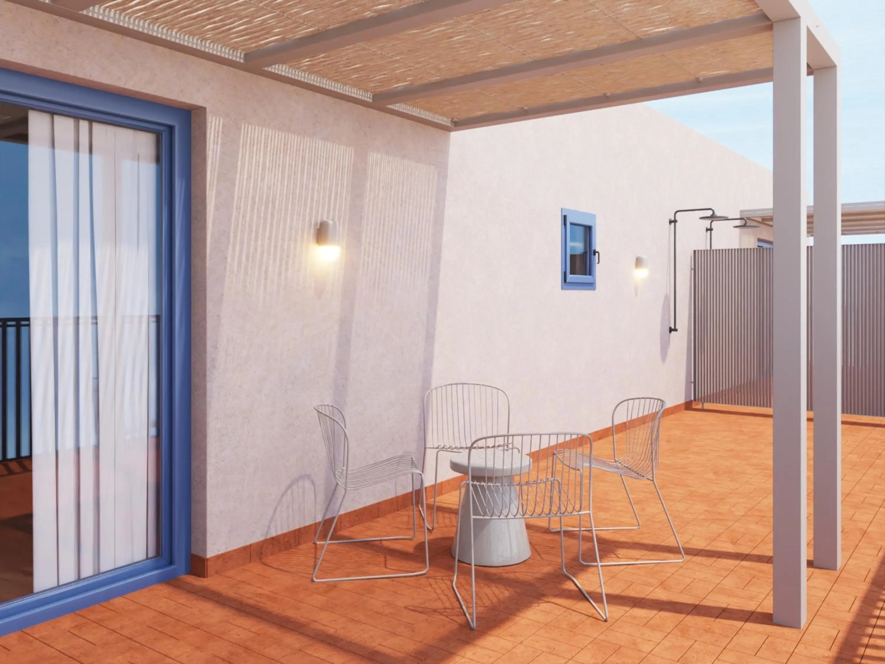 Balcony/Terrace in Hotel Goya