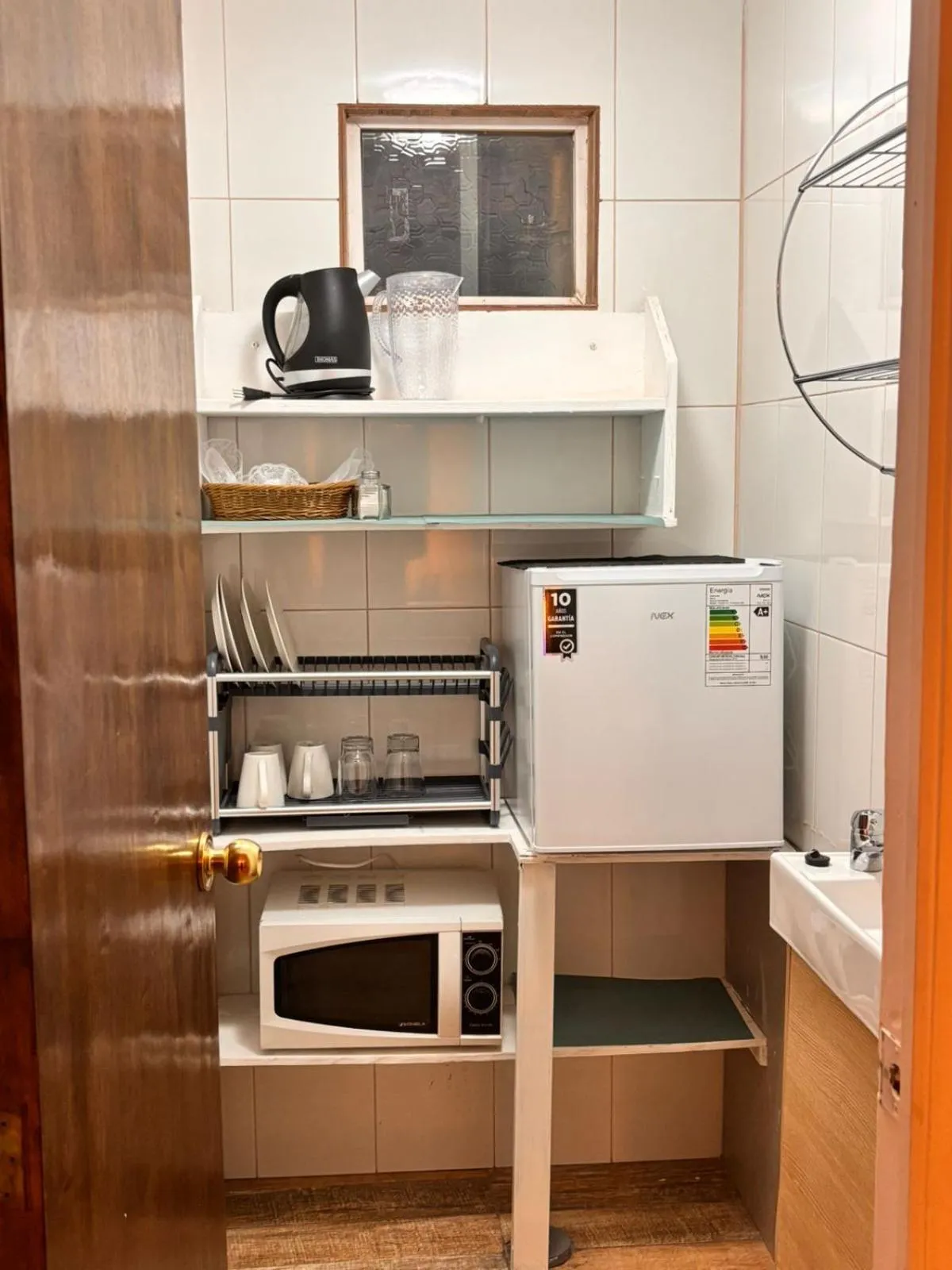 kitchen in Hostal Katarpe