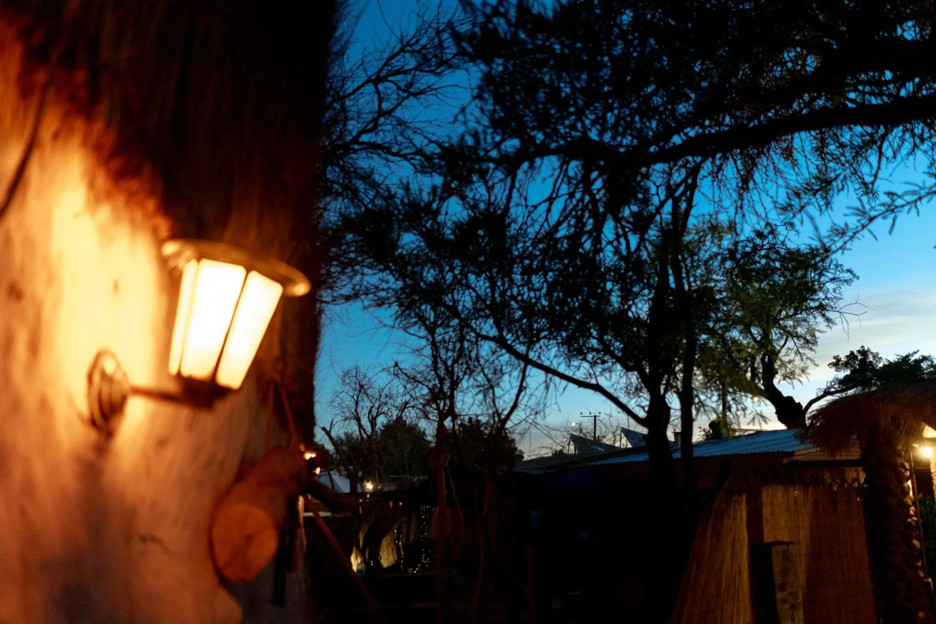 Night in Hostal Katarpe