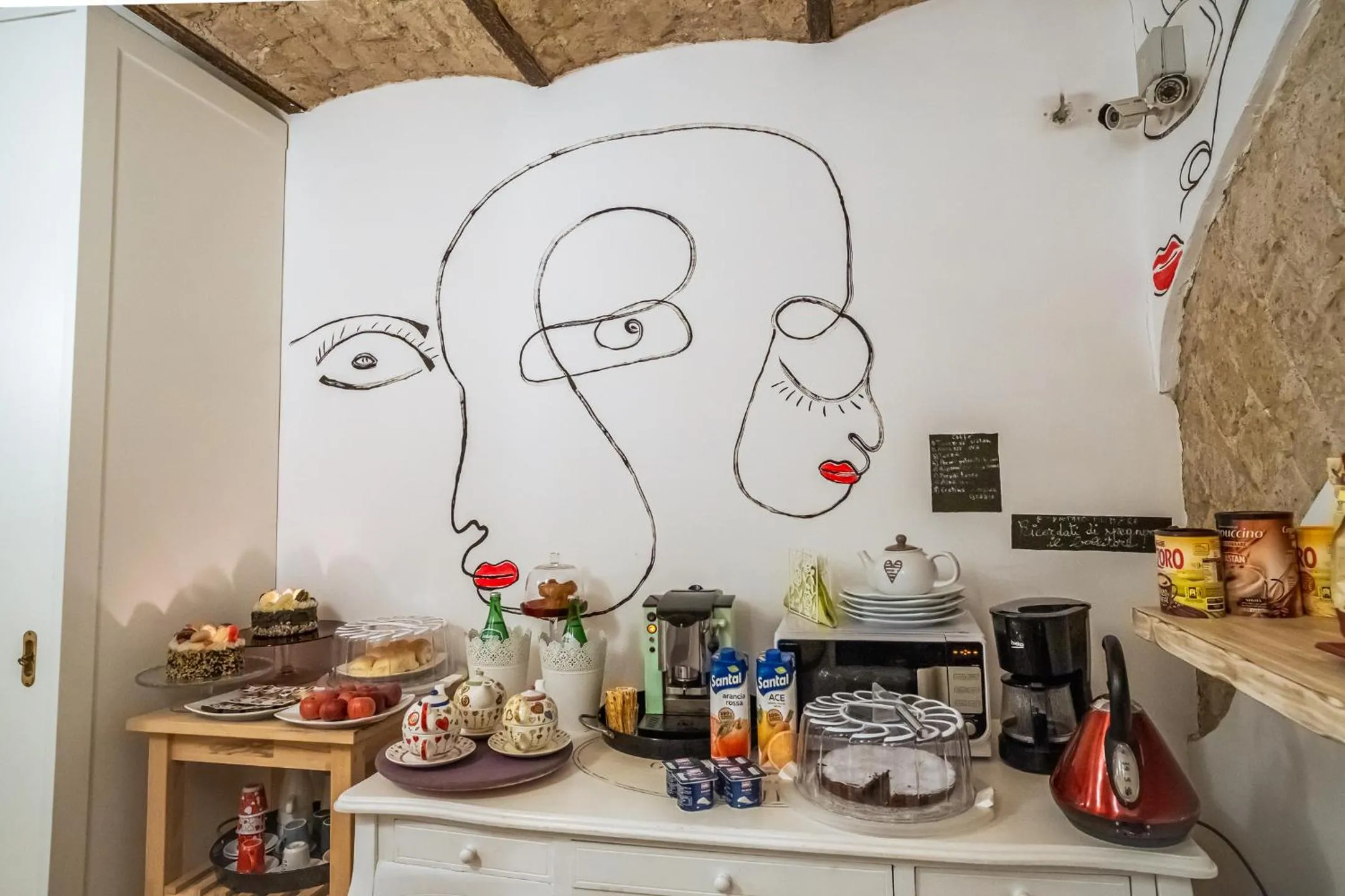 Coffee/tea facilities in Il Campanile