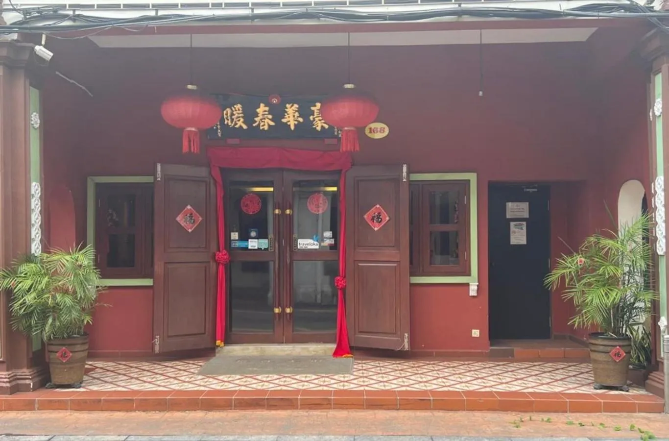 Facade/entrance in Swiss Hotel Heritage Boutique Melaka