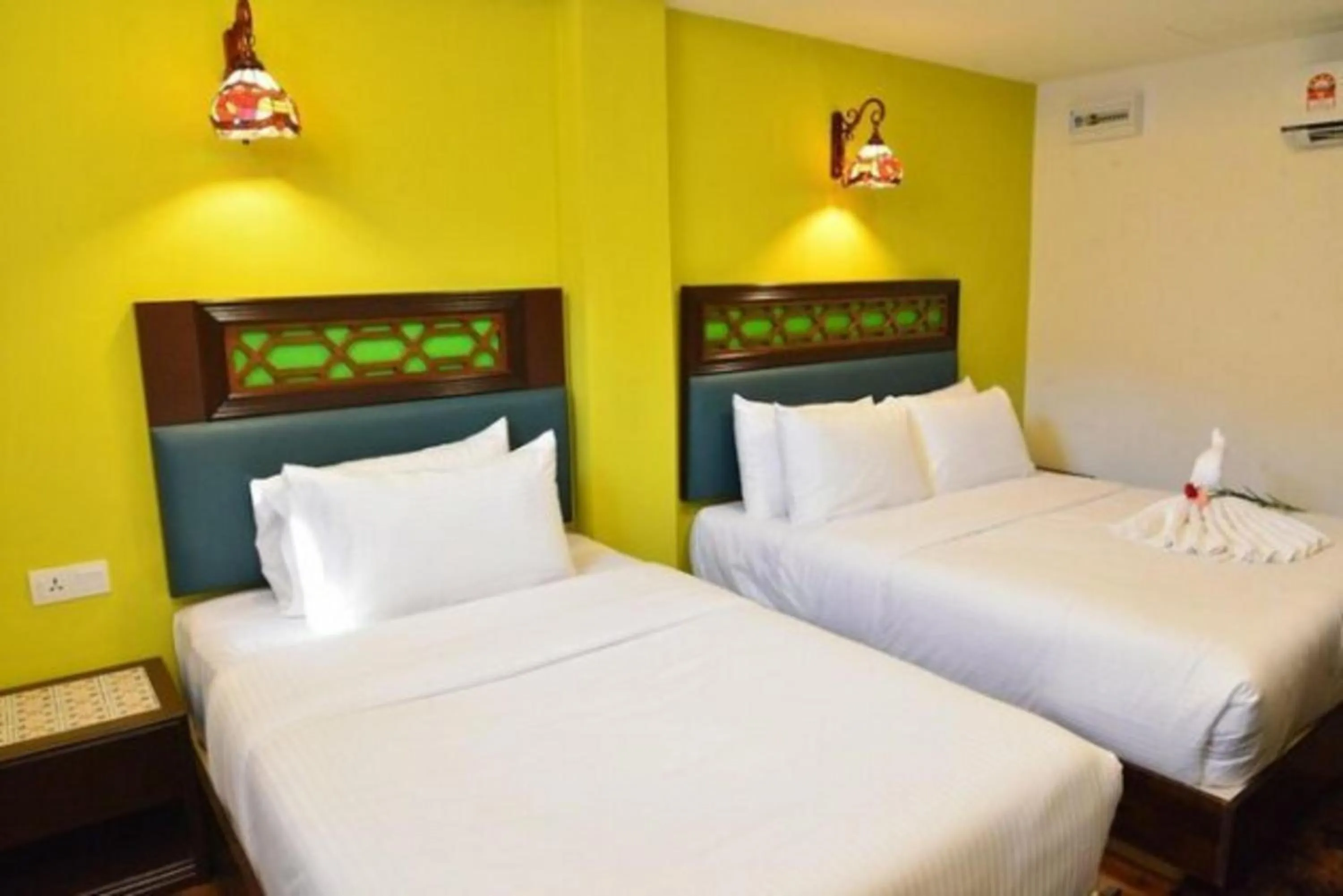 Bed in Swiss Hotel Heritage Boutique Melaka