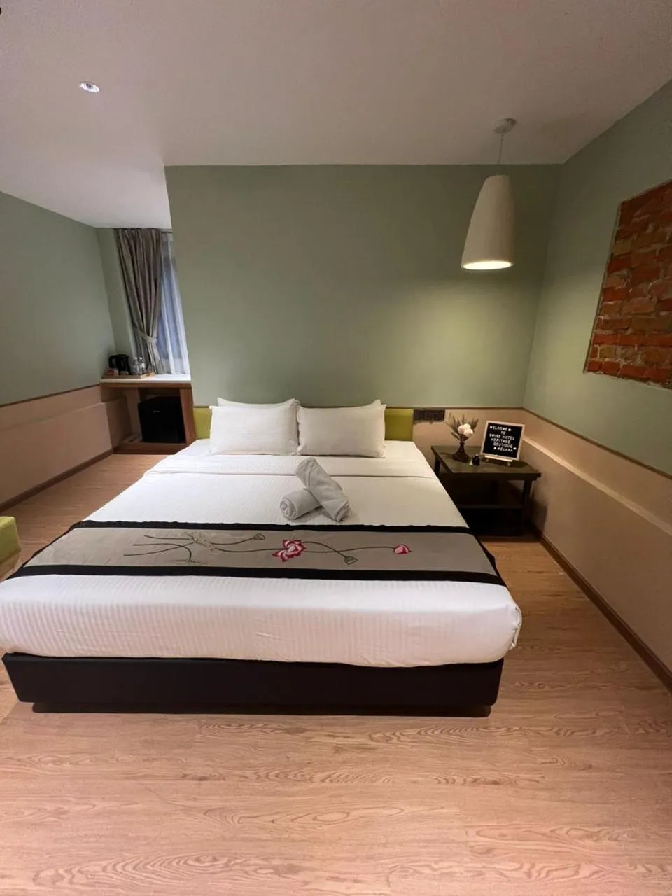 Bed in Swiss Hotel Heritage Boutique Melaka