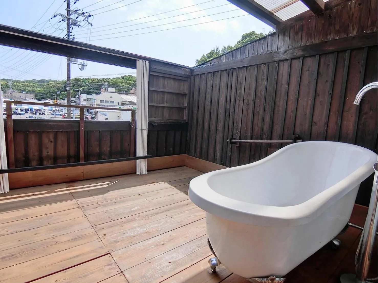 Open Air Bath in Minshuku Inn Shirahama Ekinoyado