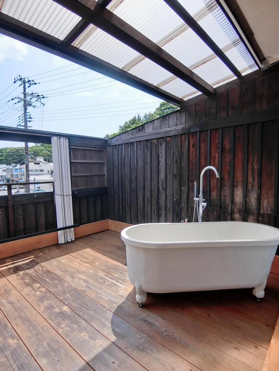 Open Air Bath in Minshuku Inn Shirahama Ekinoyado