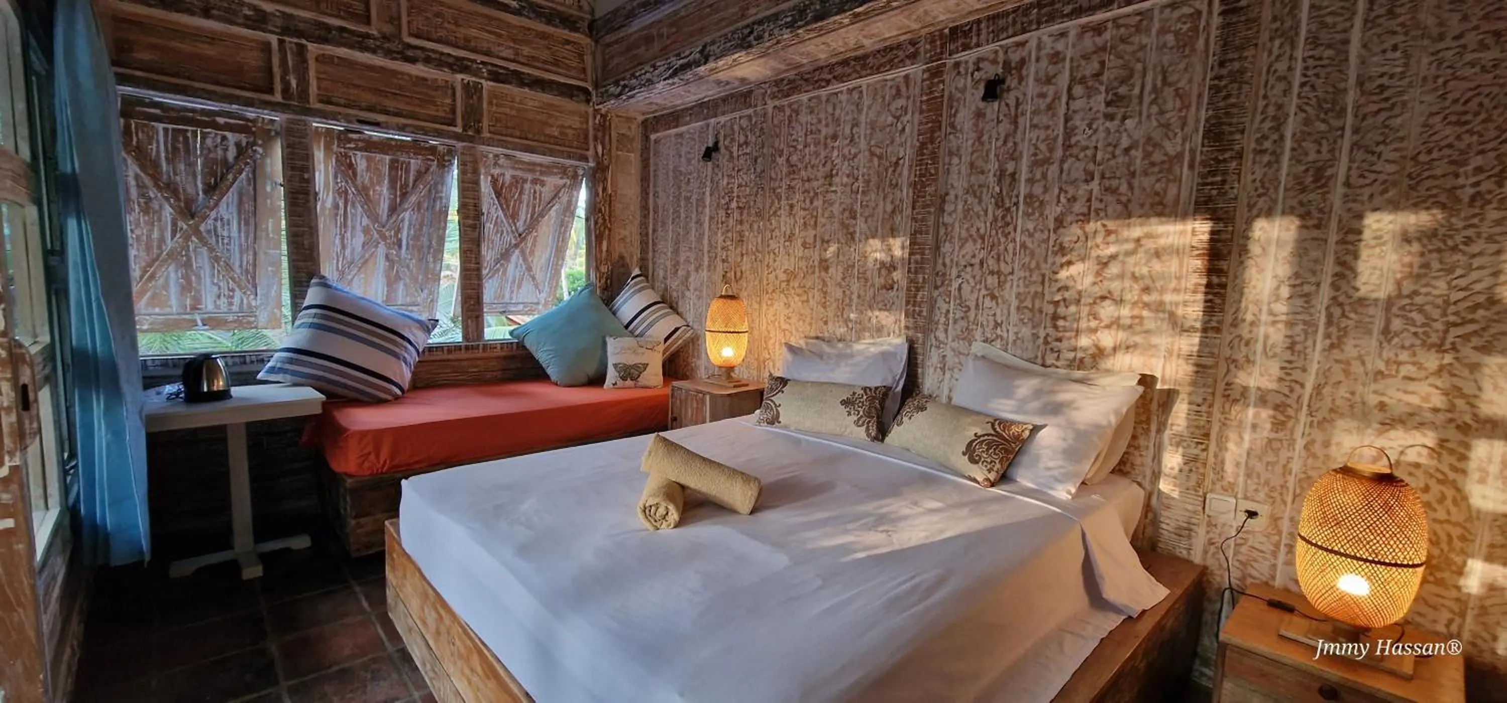 Bedroom in Villas Light House - Eco-Traditional Joglo