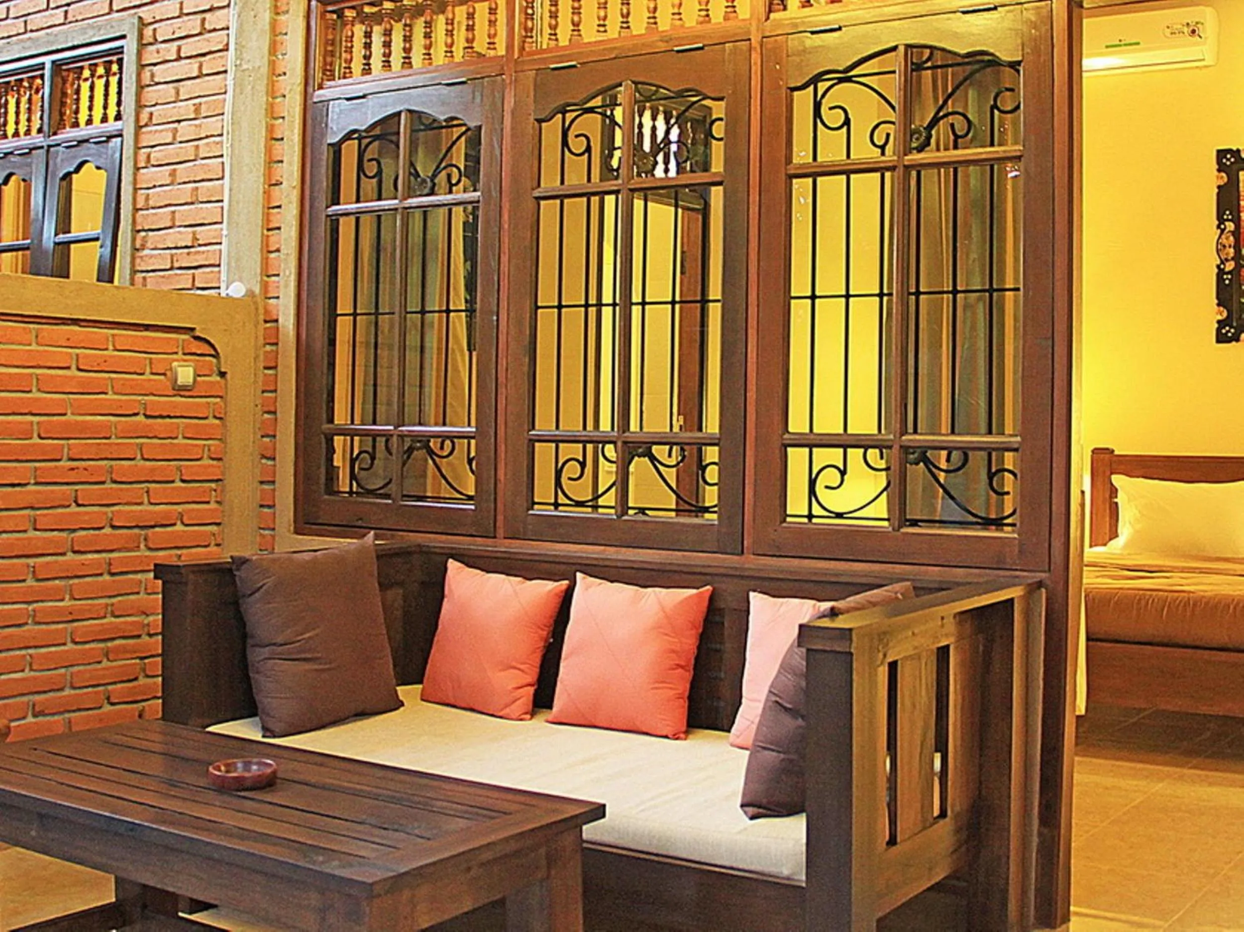 Balcony/Terrace in Cafe Wayan Cottages Senggigi