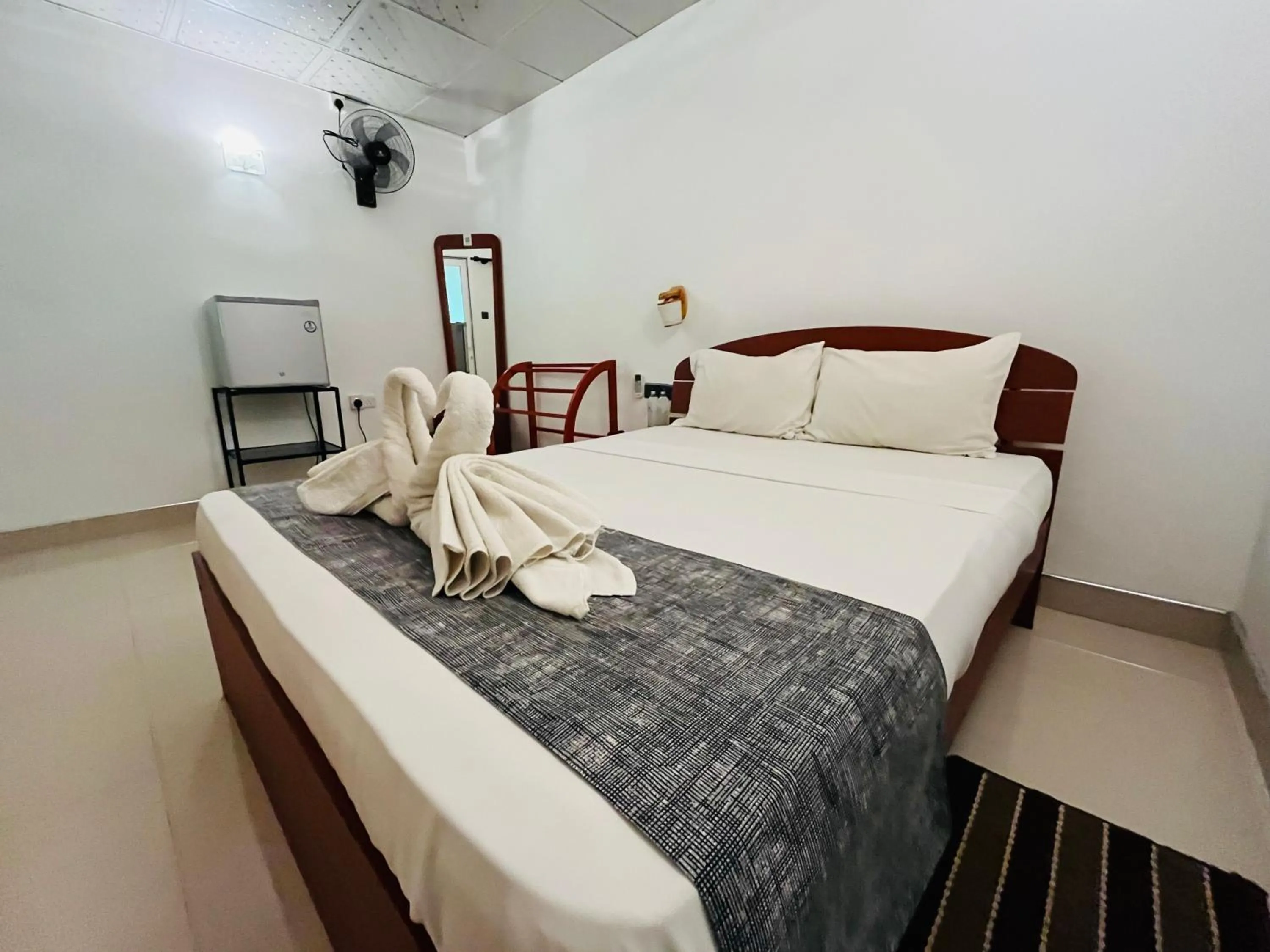 Bed in Palitha Homestay