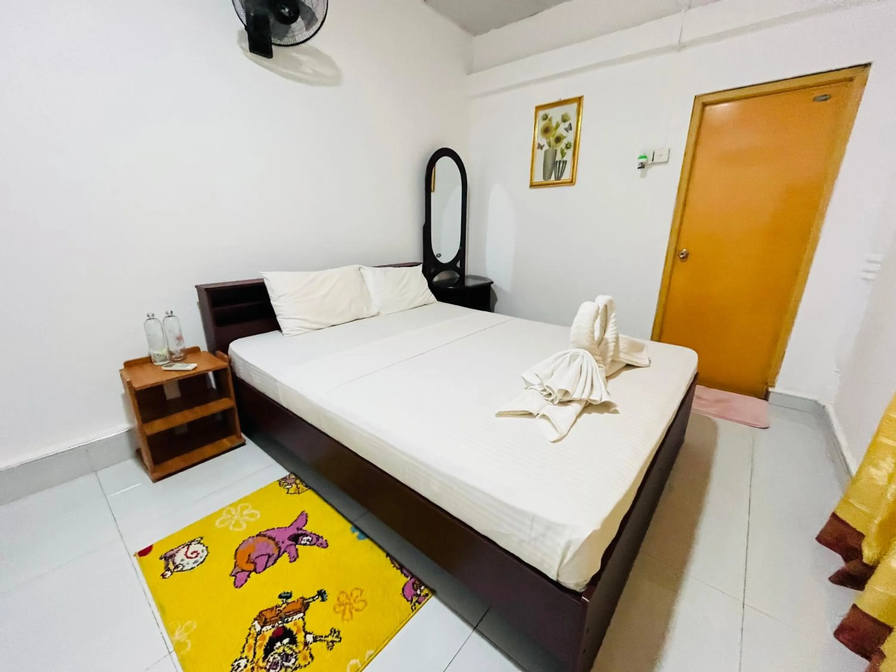Bed in Palitha Homestay