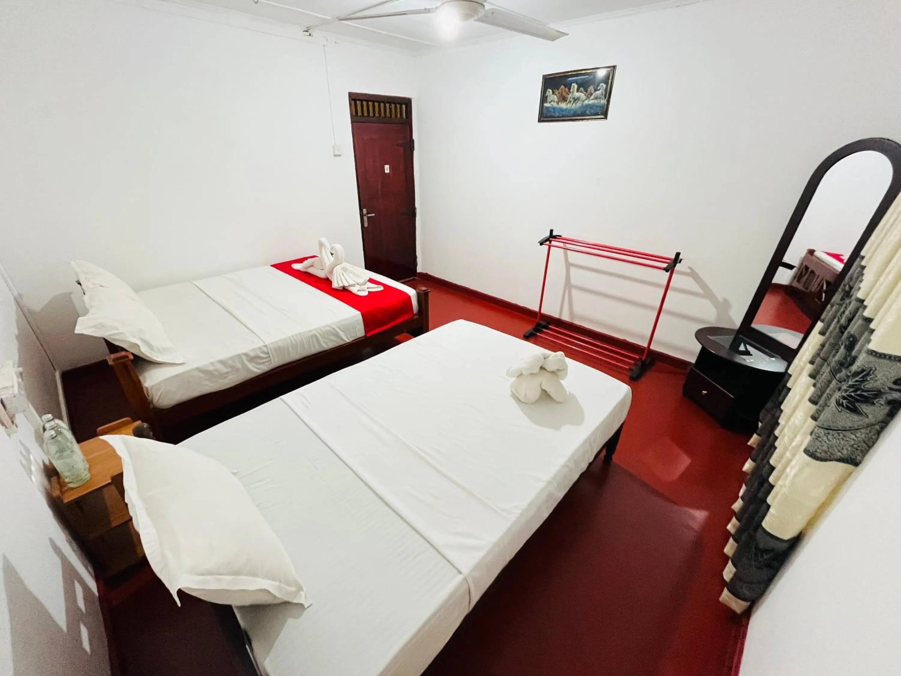 Bed in Palitha Homestay