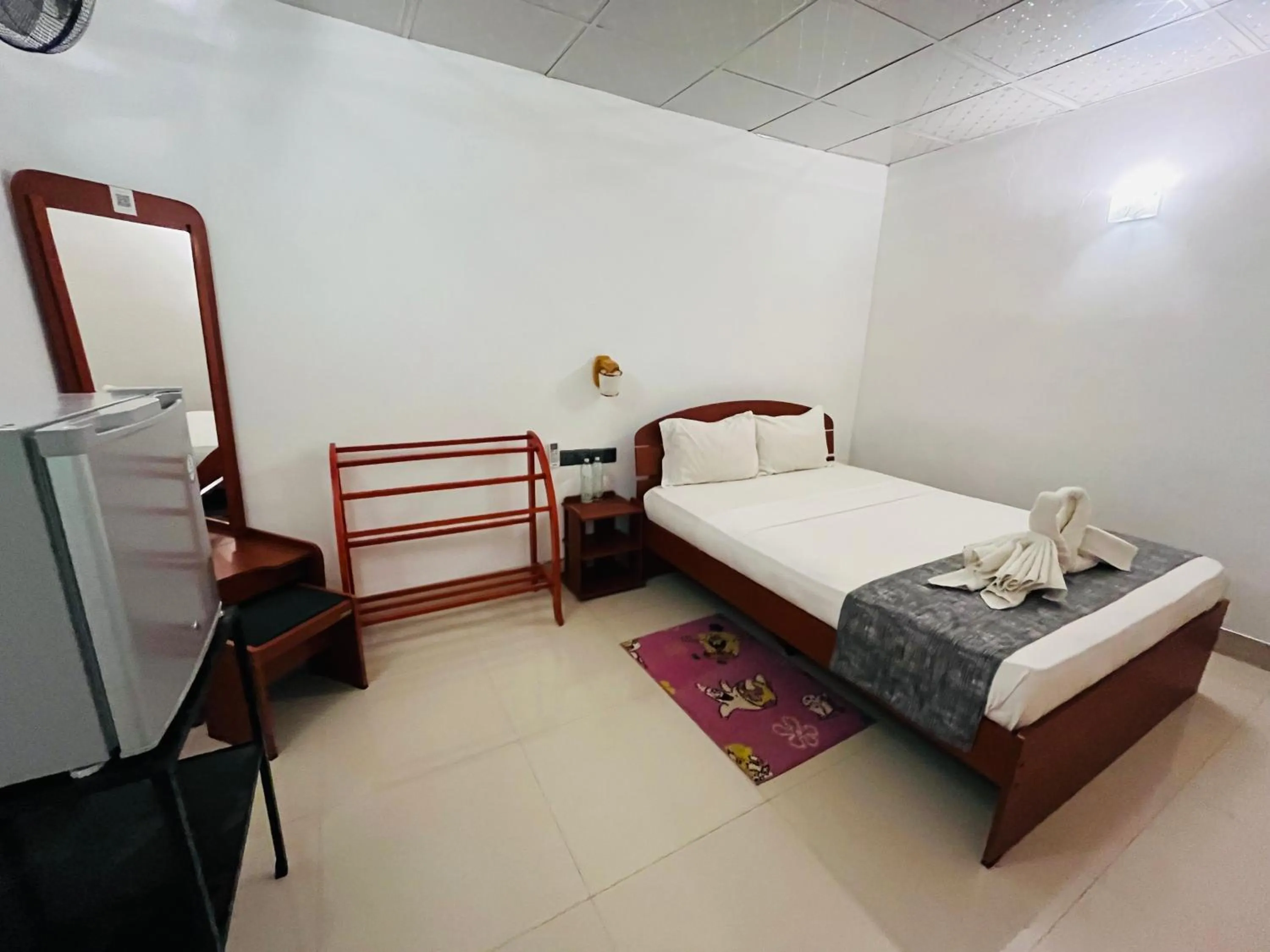 Bed in Palitha Homestay