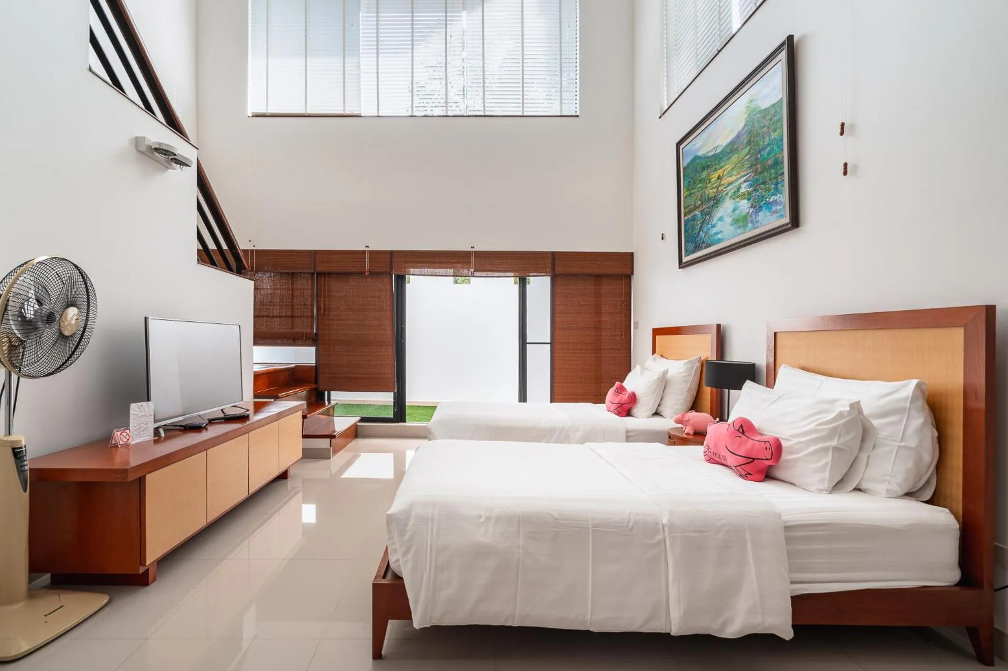 Bedroom, Bed in The Pig House Khao Yai - SHA Plus