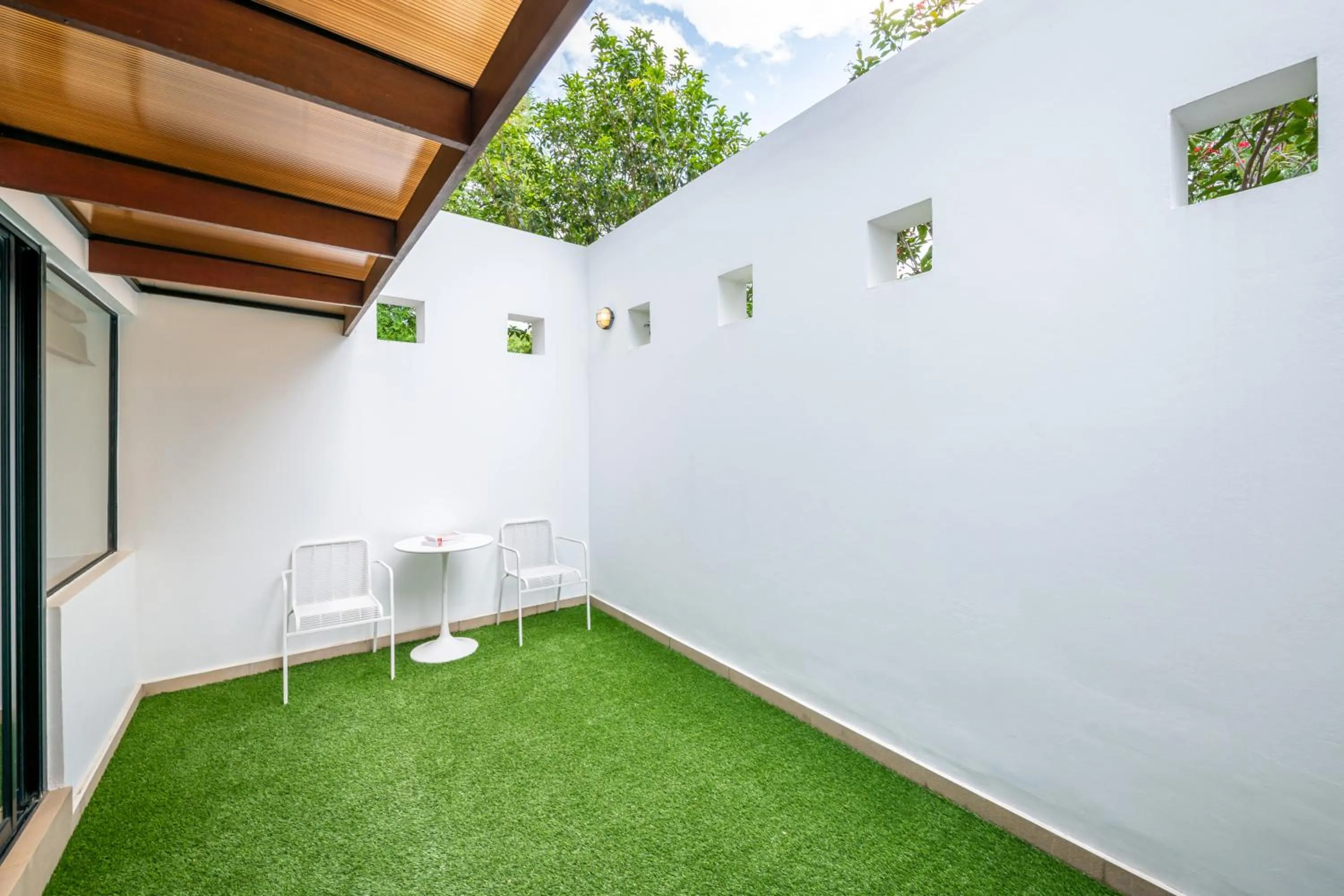 Balcony/Terrace in The Pig House Khao Yai - SHA Plus