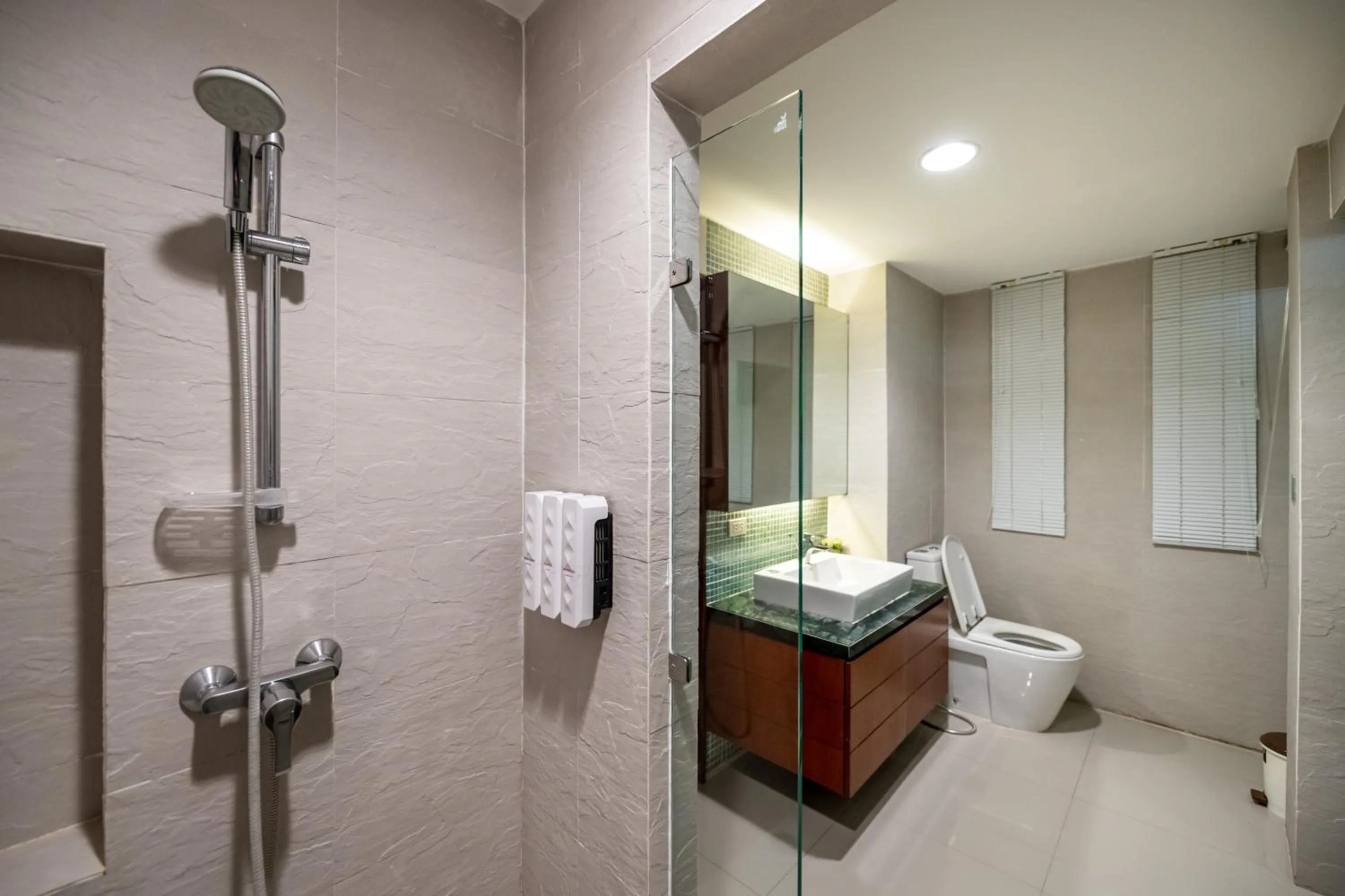 Bathroom in The Pig House Khao Yai - SHA Plus