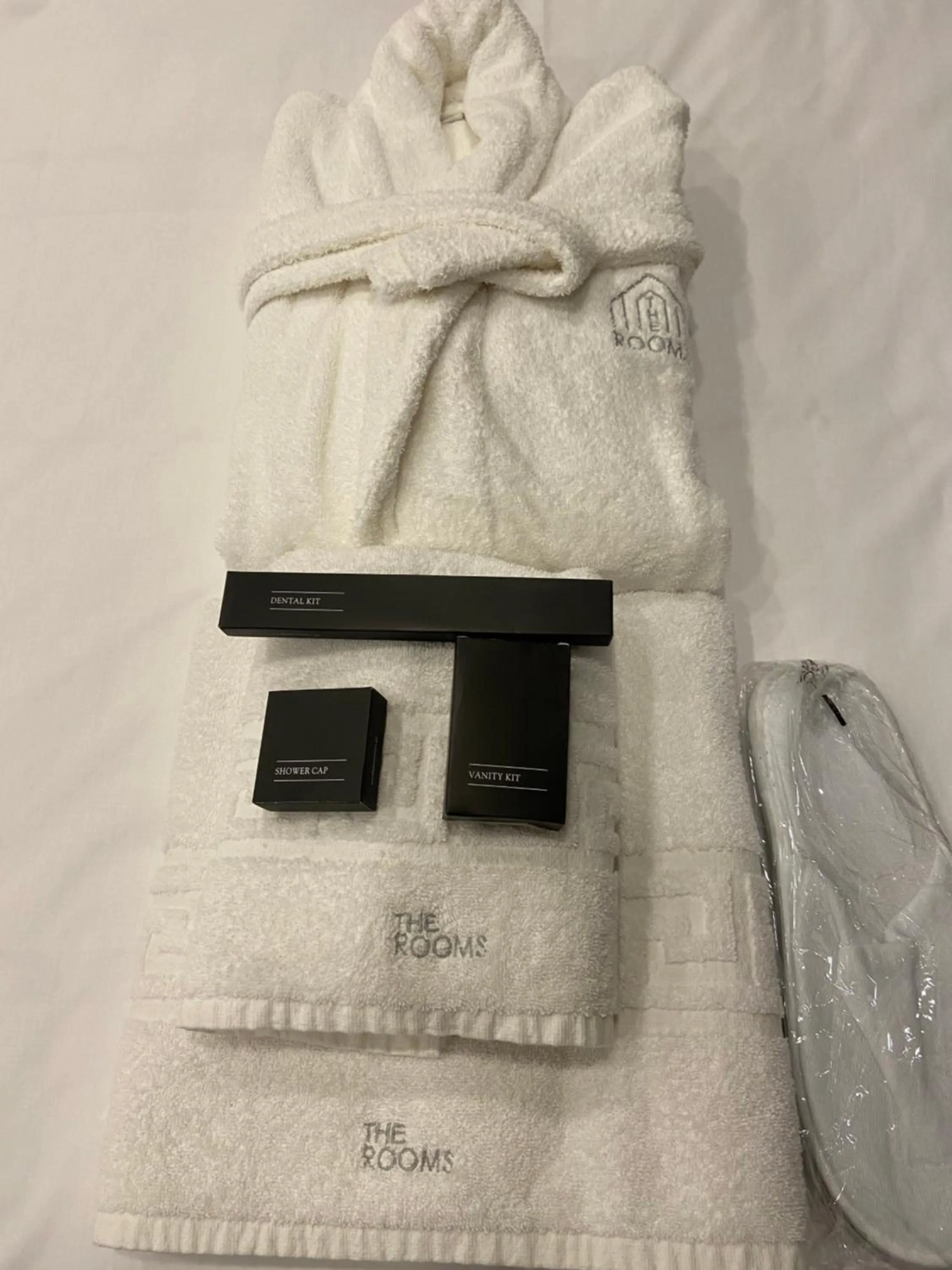 towels in THE ROOMS