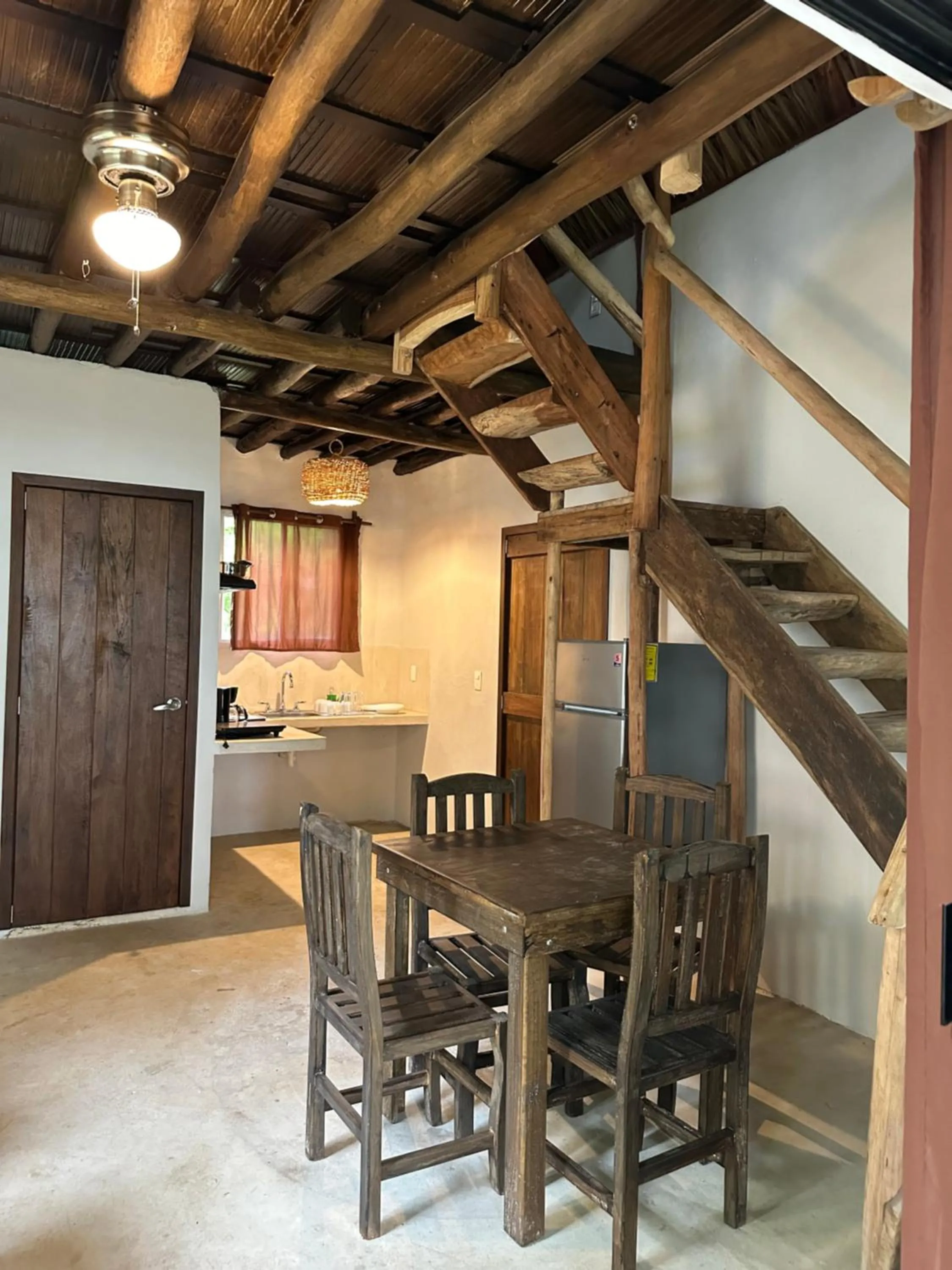 Kitchen or kitchenette in Xanthus Hotel