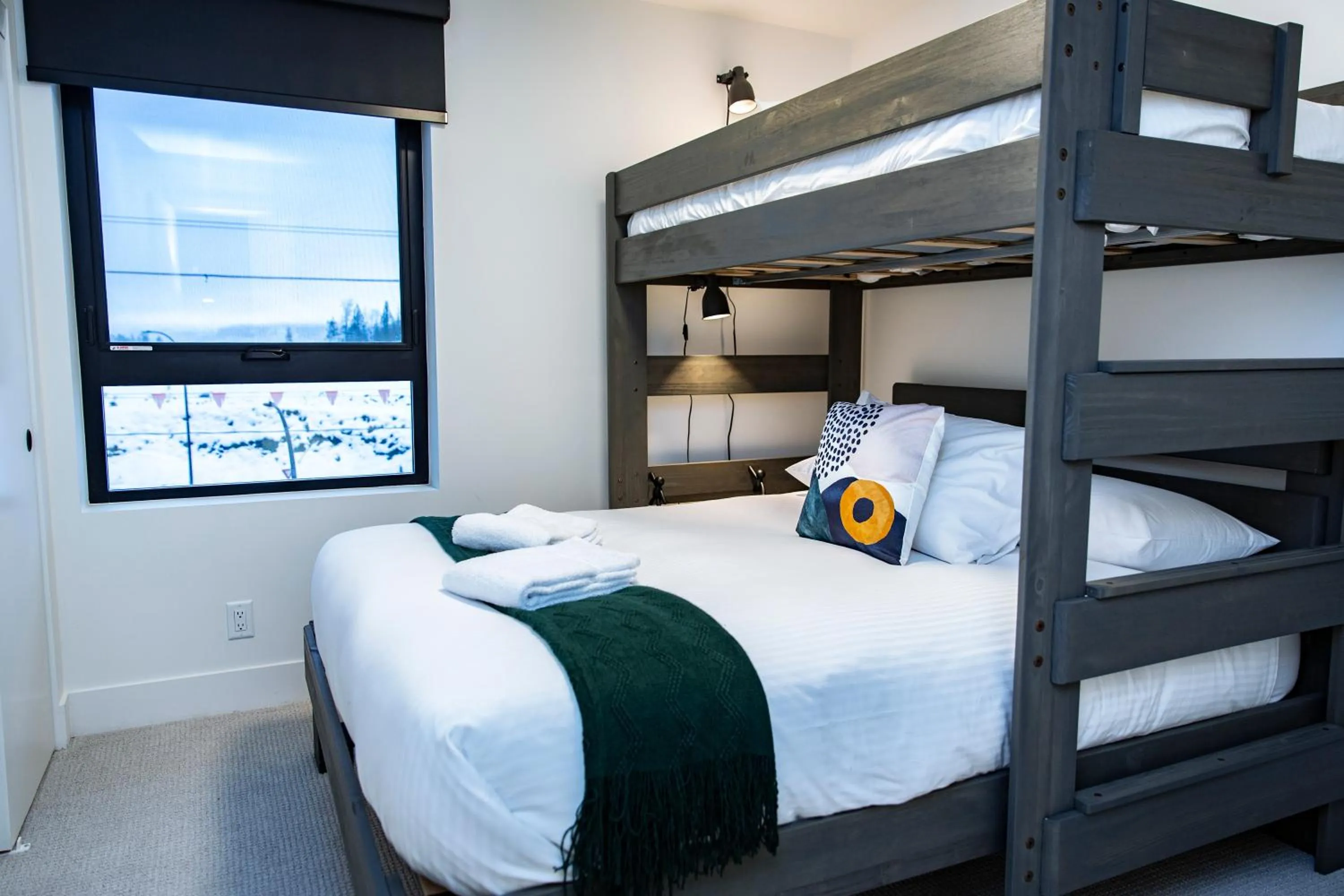 Bed in Separate Reality Retreat by Revelstoke Vacations