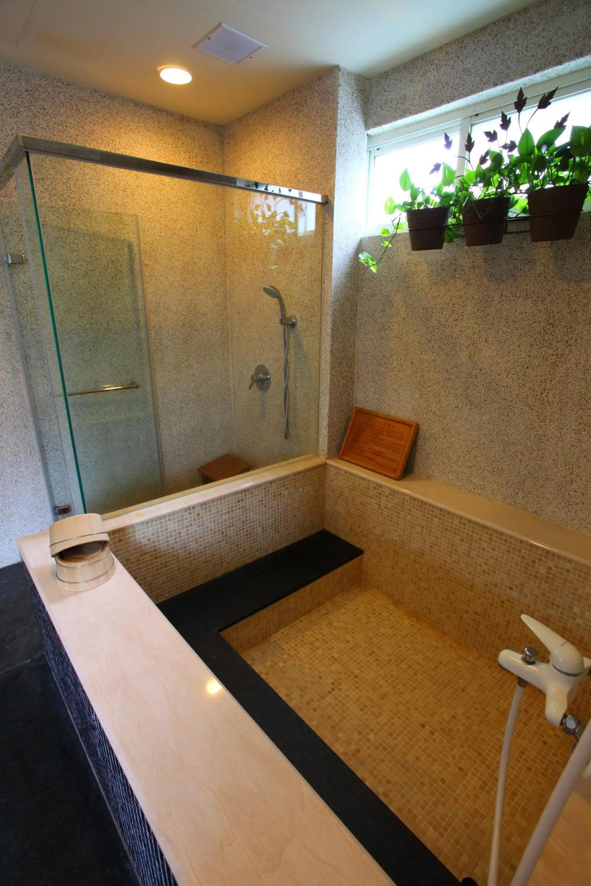 Shower in Spring Spa Hotel