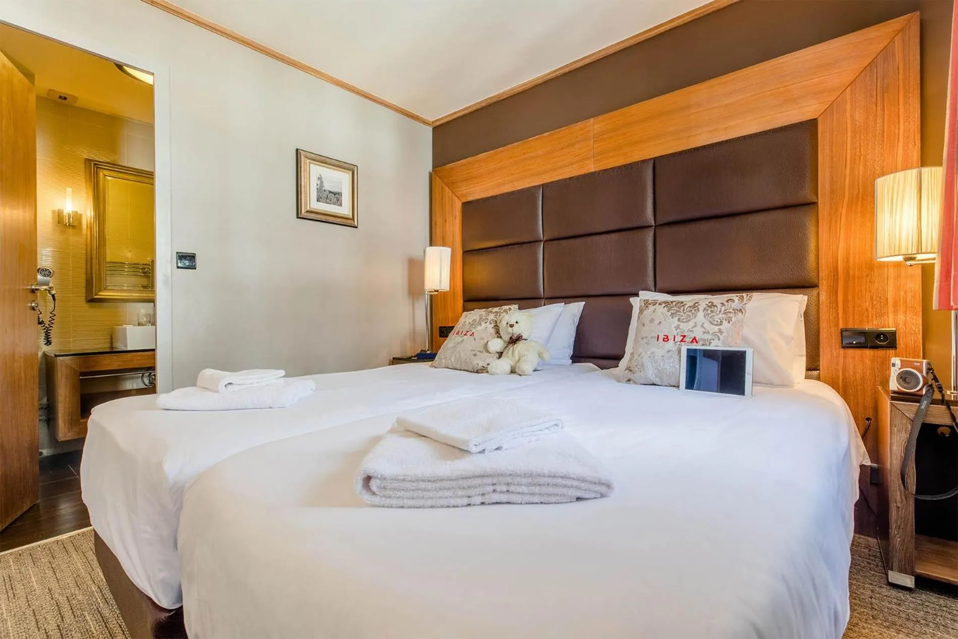 Bedroom, Bed in Madame Vacances Hôtel et Spa Ibiza