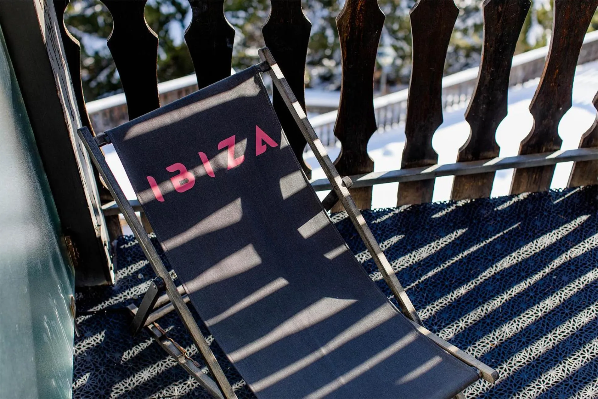 Decorative detail in Madame Vacances Hôtel et Spa Ibiza