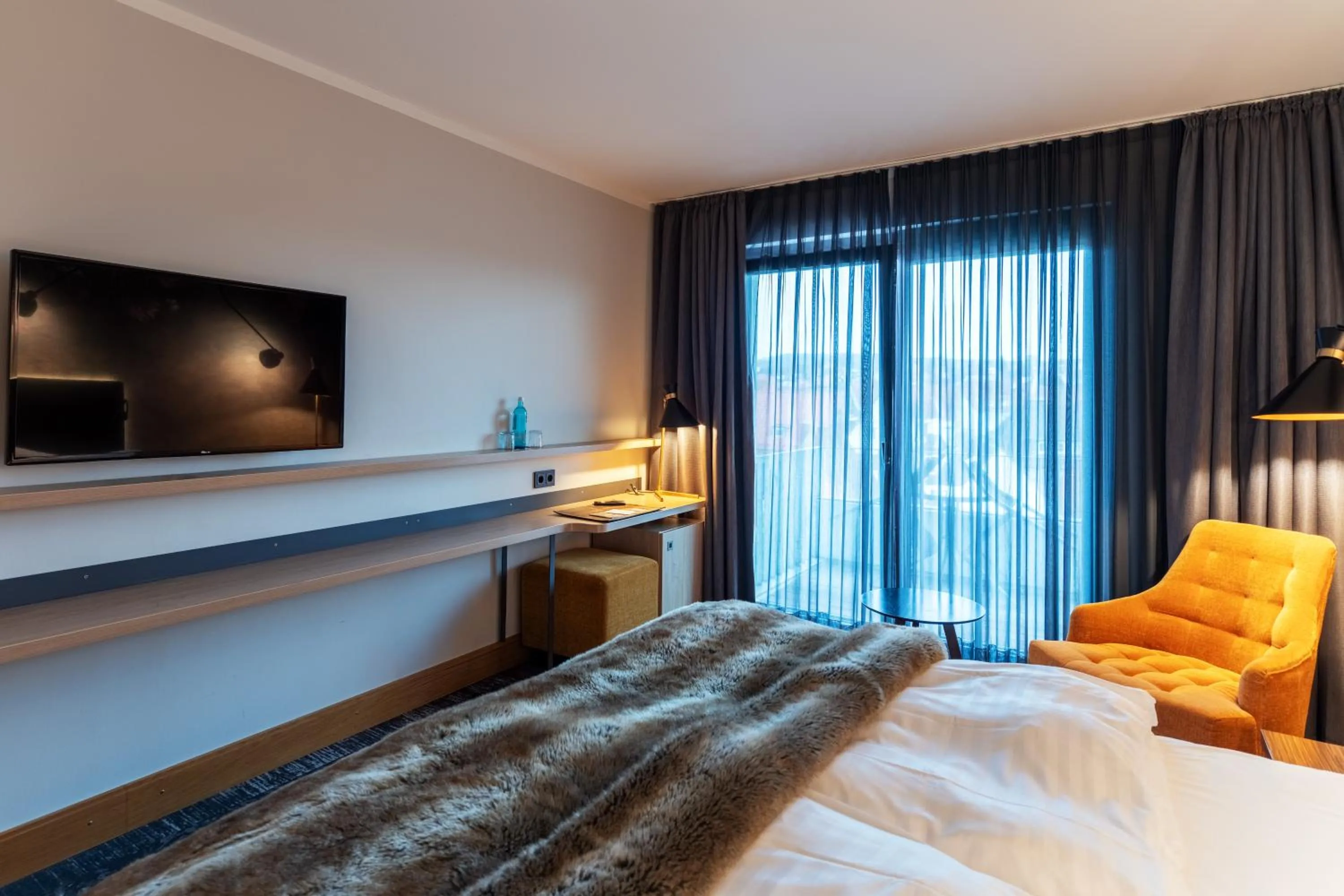 TV and multimedia, Bed in Thehotel at LIPPISCHER HOF