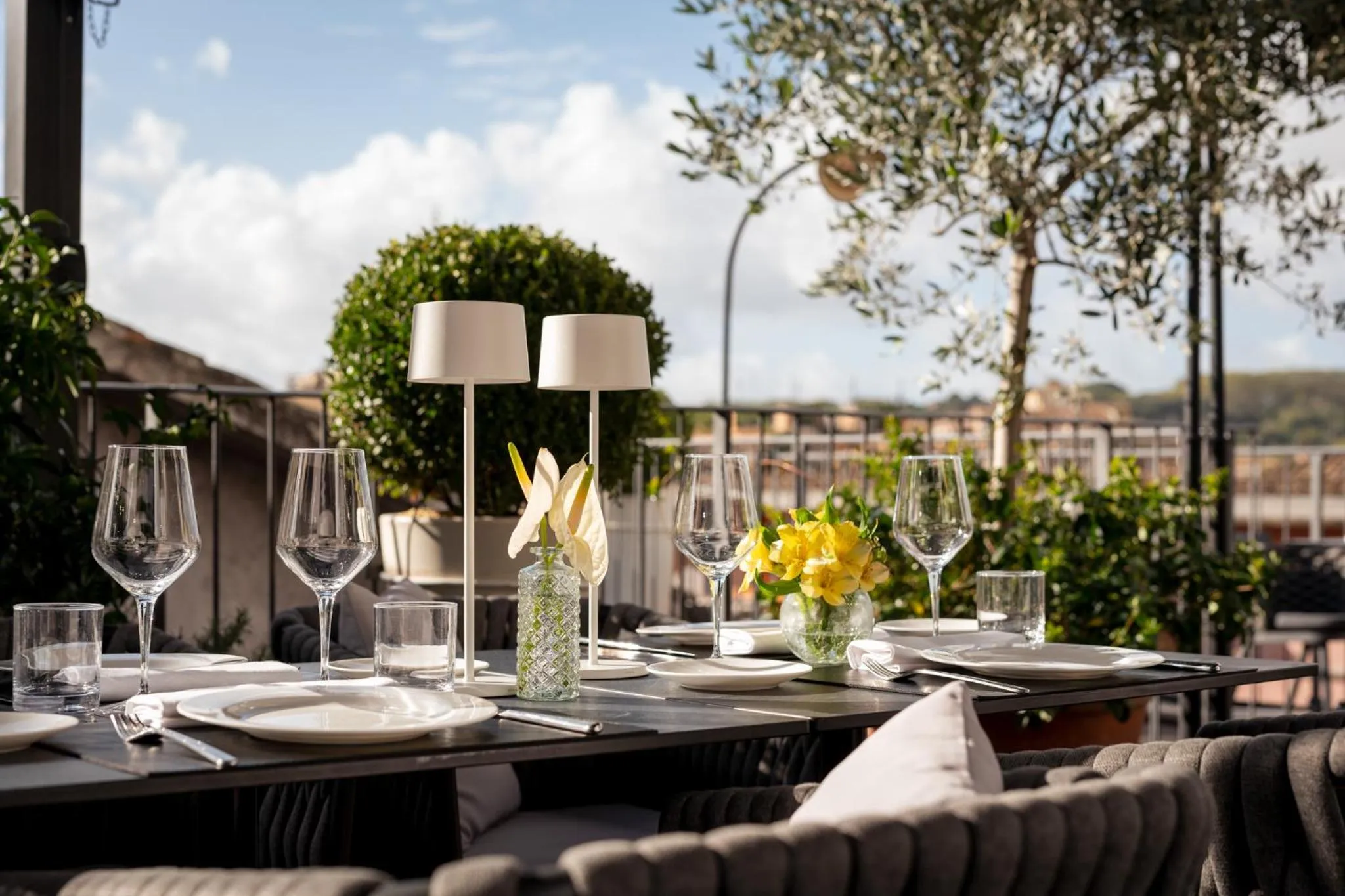 Balcony/Terrace in Palazzo Navona Hotel