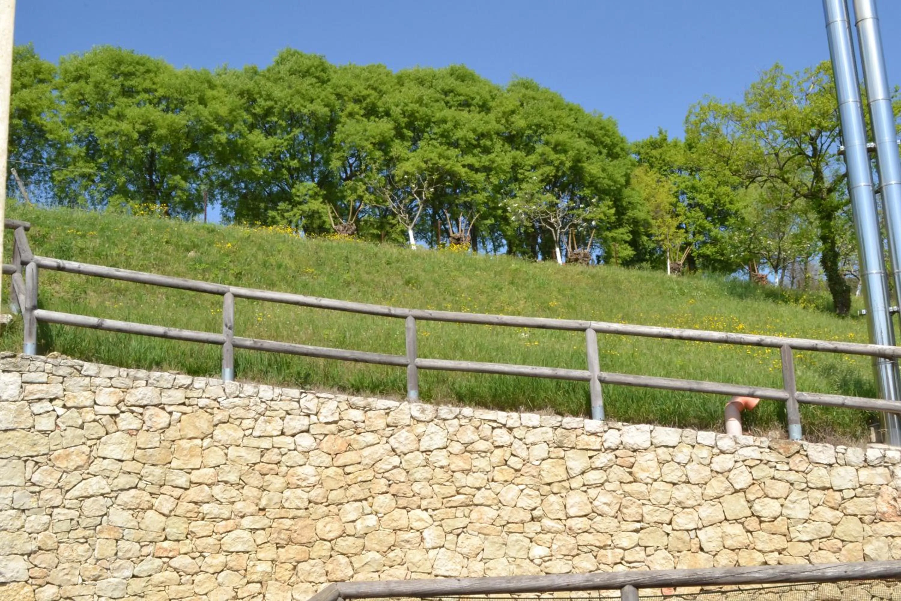 Garden view in Casale La Rocchetta