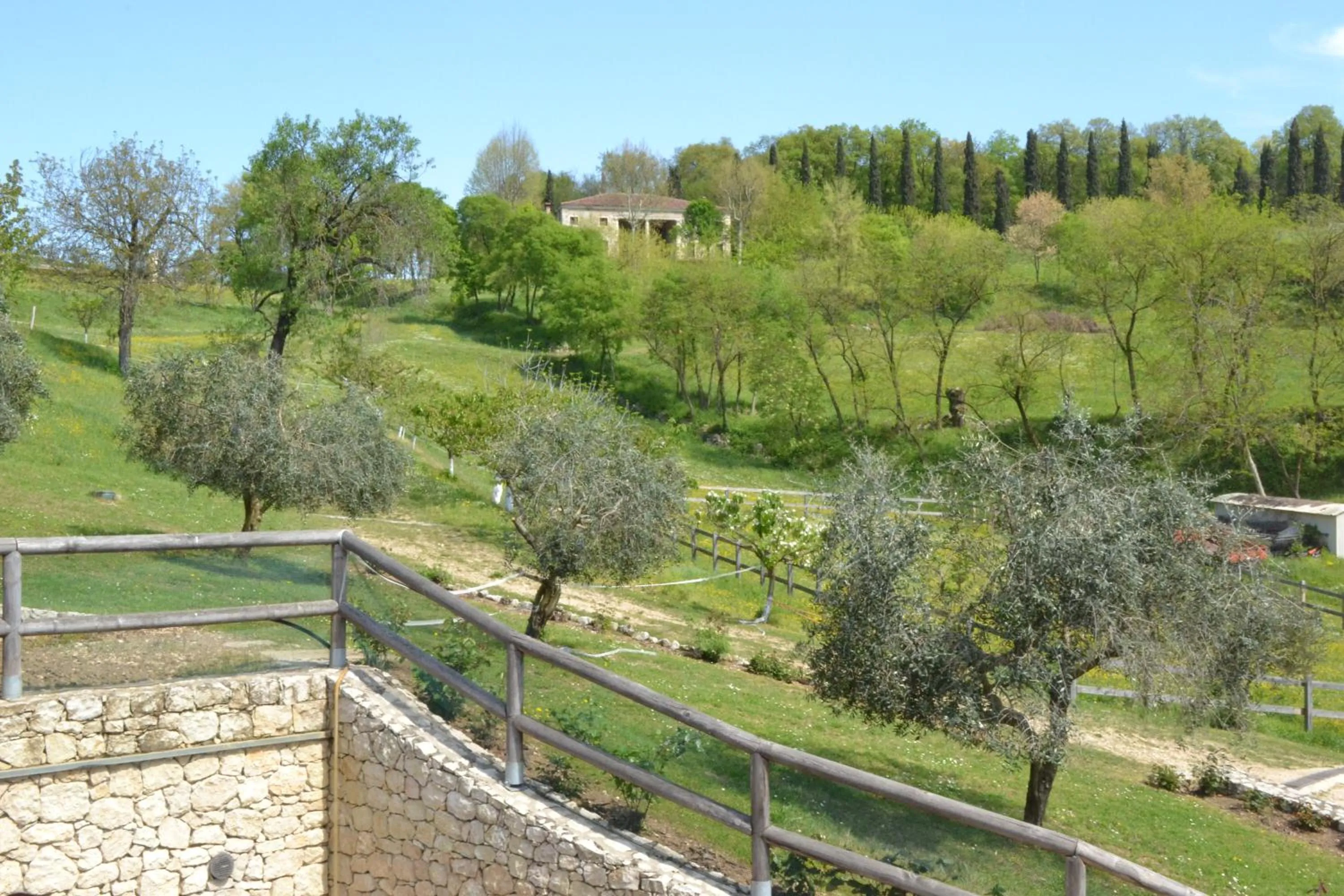 Garden view in Casale La Rocchetta