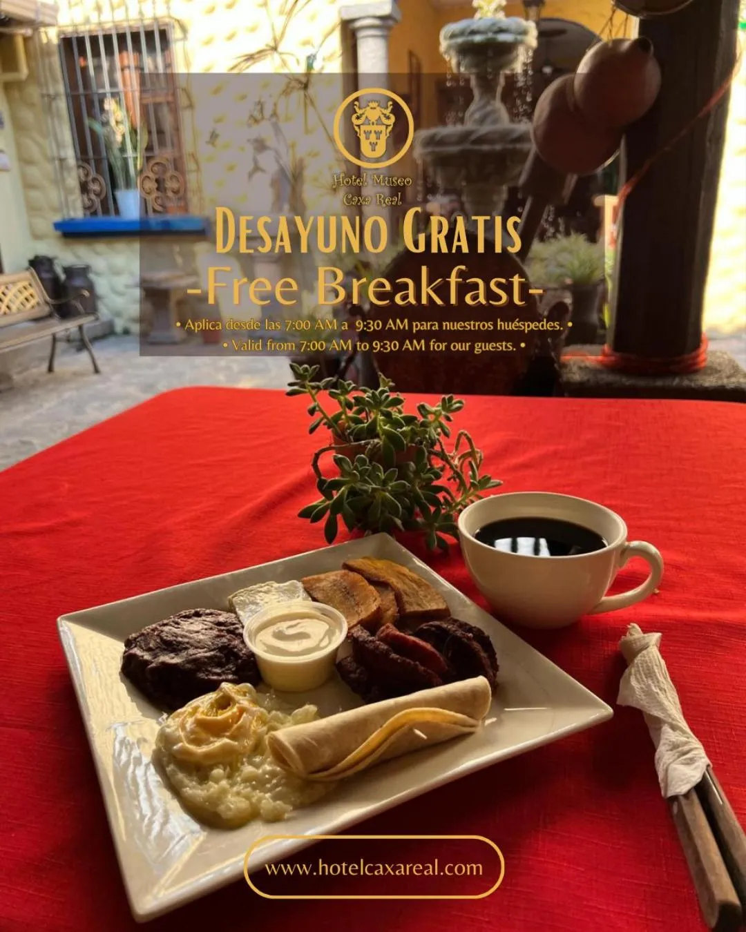 Restaurant/places to eat in Hotel Caxa Real