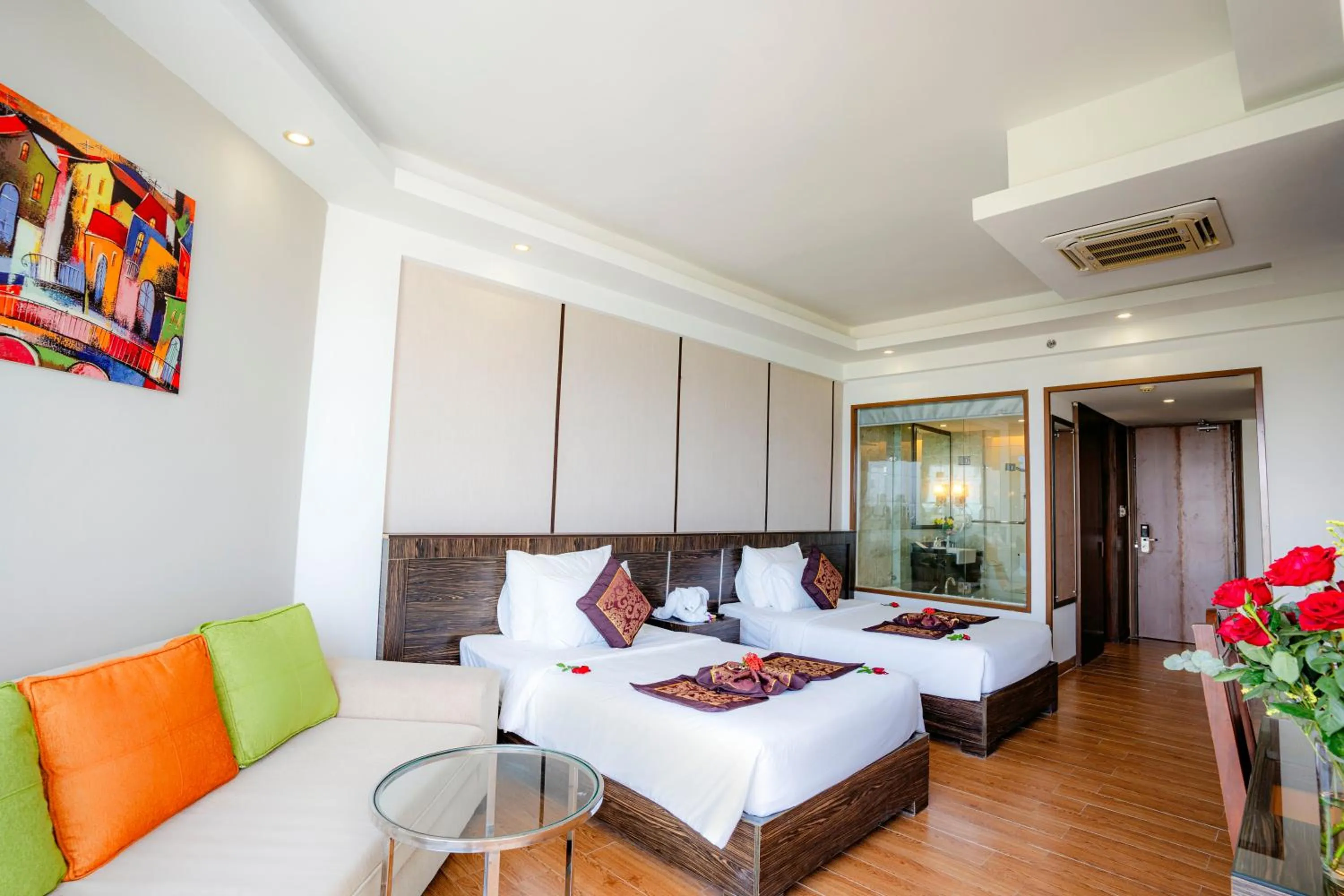 Bedroom, Bed in Ocean Waves Resort Cam Ranh