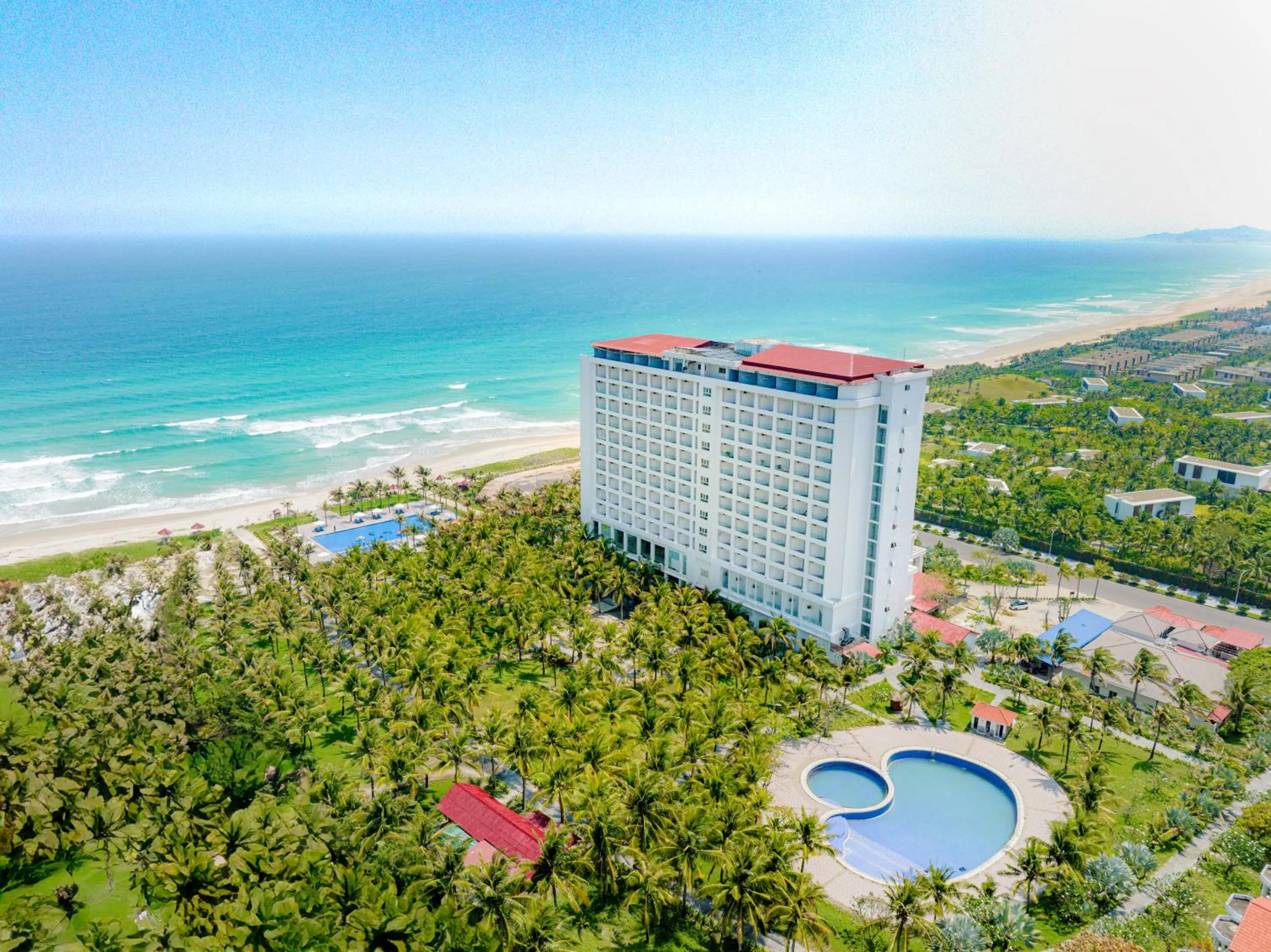 Bird's eye view in Ocean Waves Resort Cam Ranh