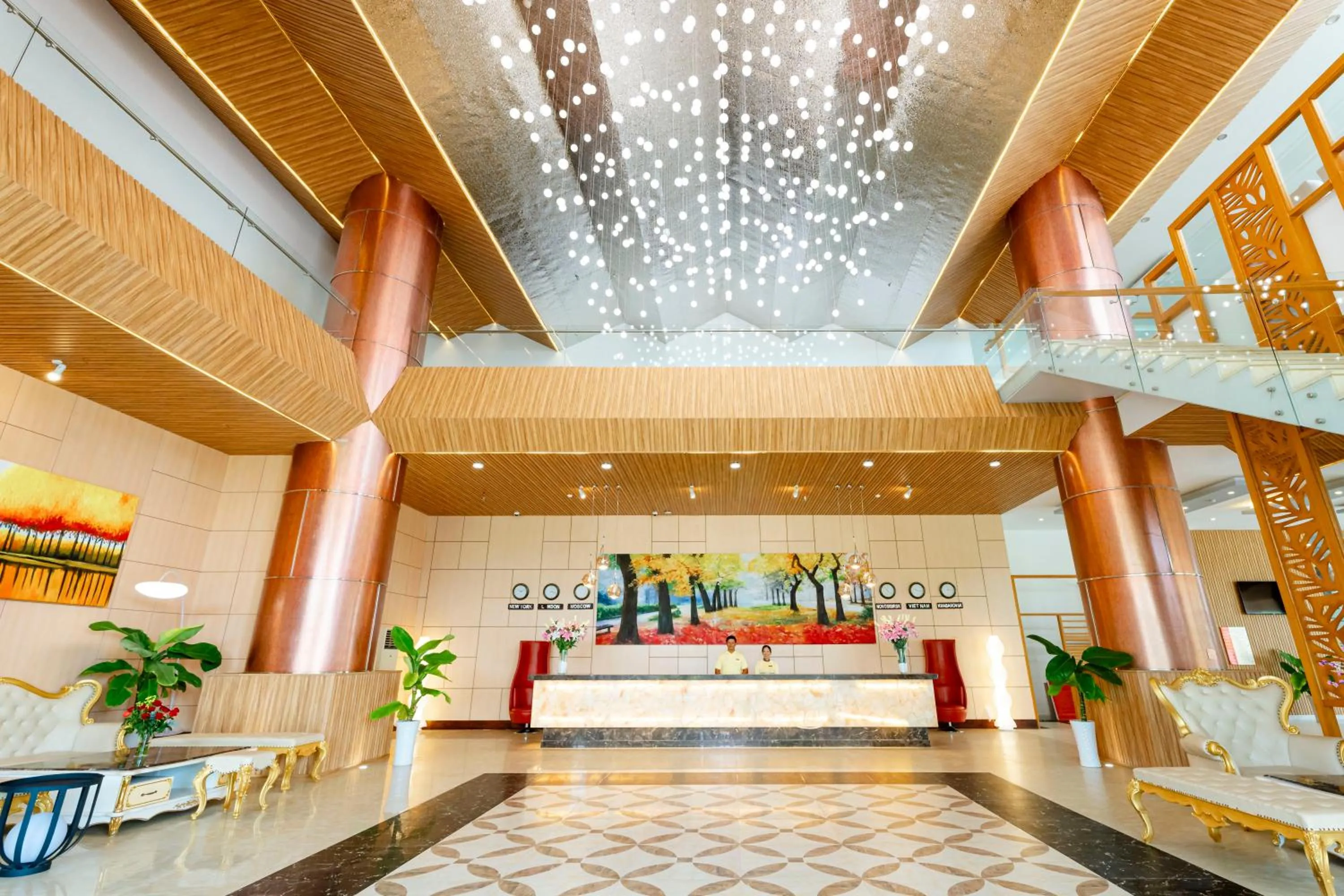 Lounge or bar in Ocean Waves Resort Cam Ranh