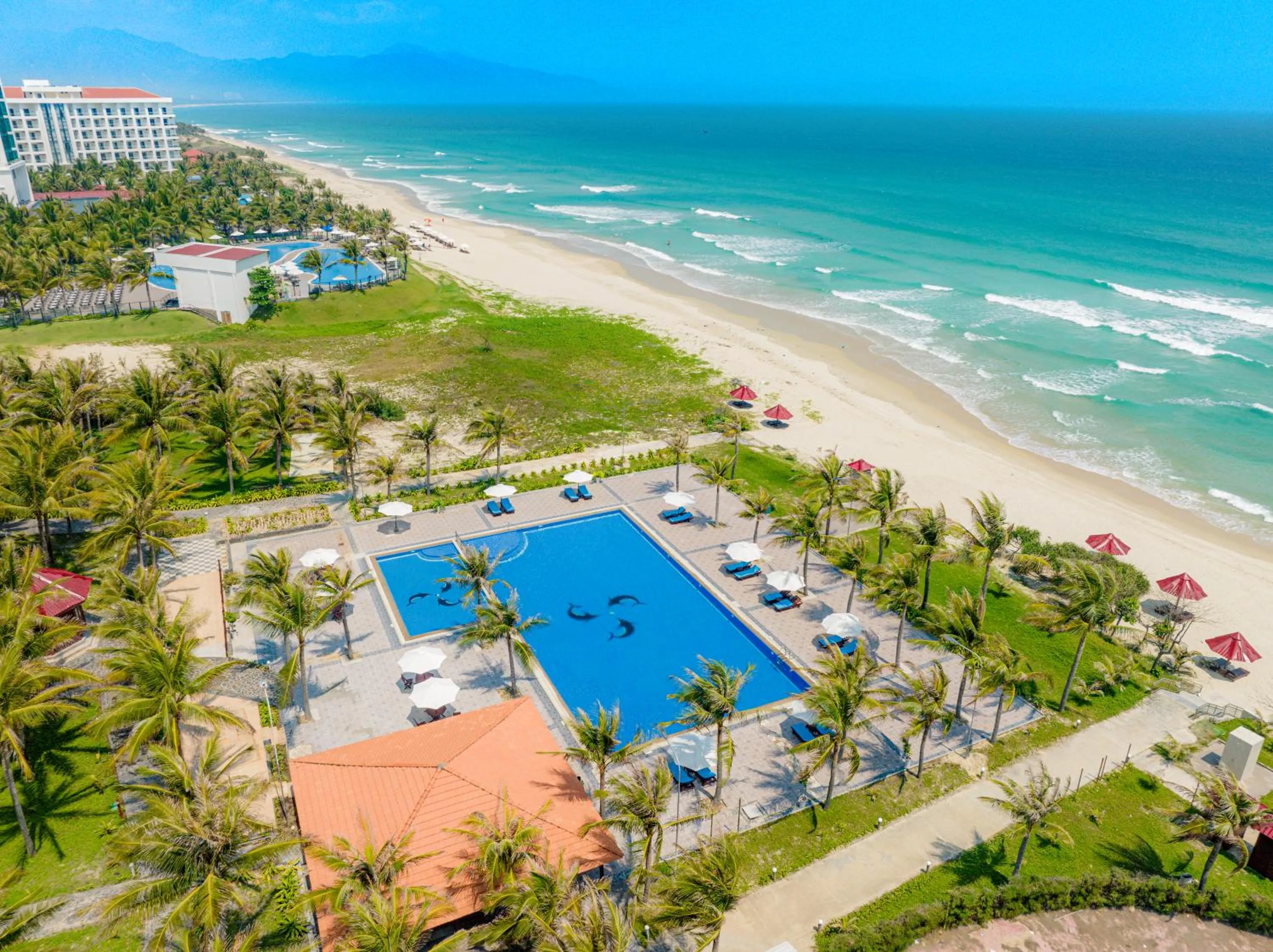 Bird's eye view in Ocean Waves Resort Cam Ranh
