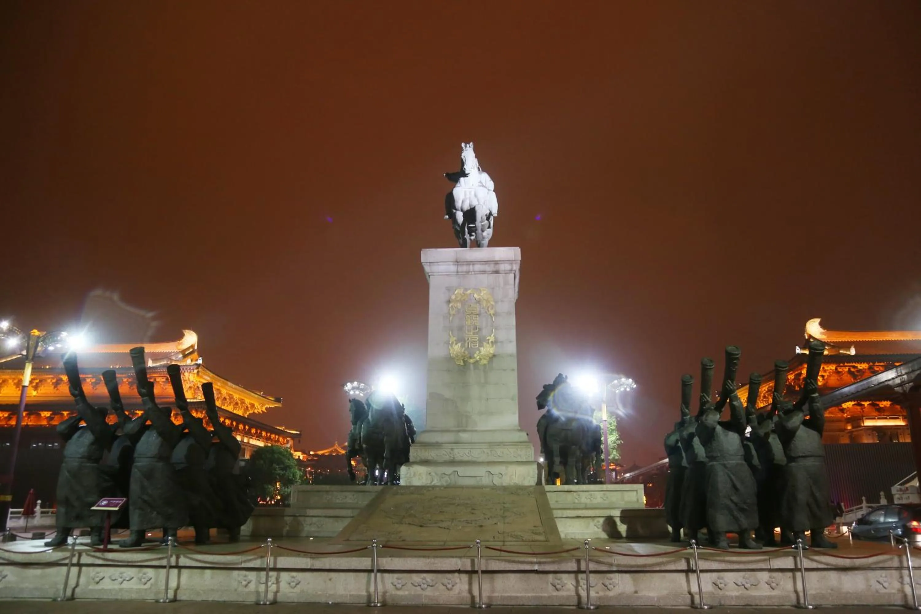 Nearby landmark in Wyndham Grand Xi'an South