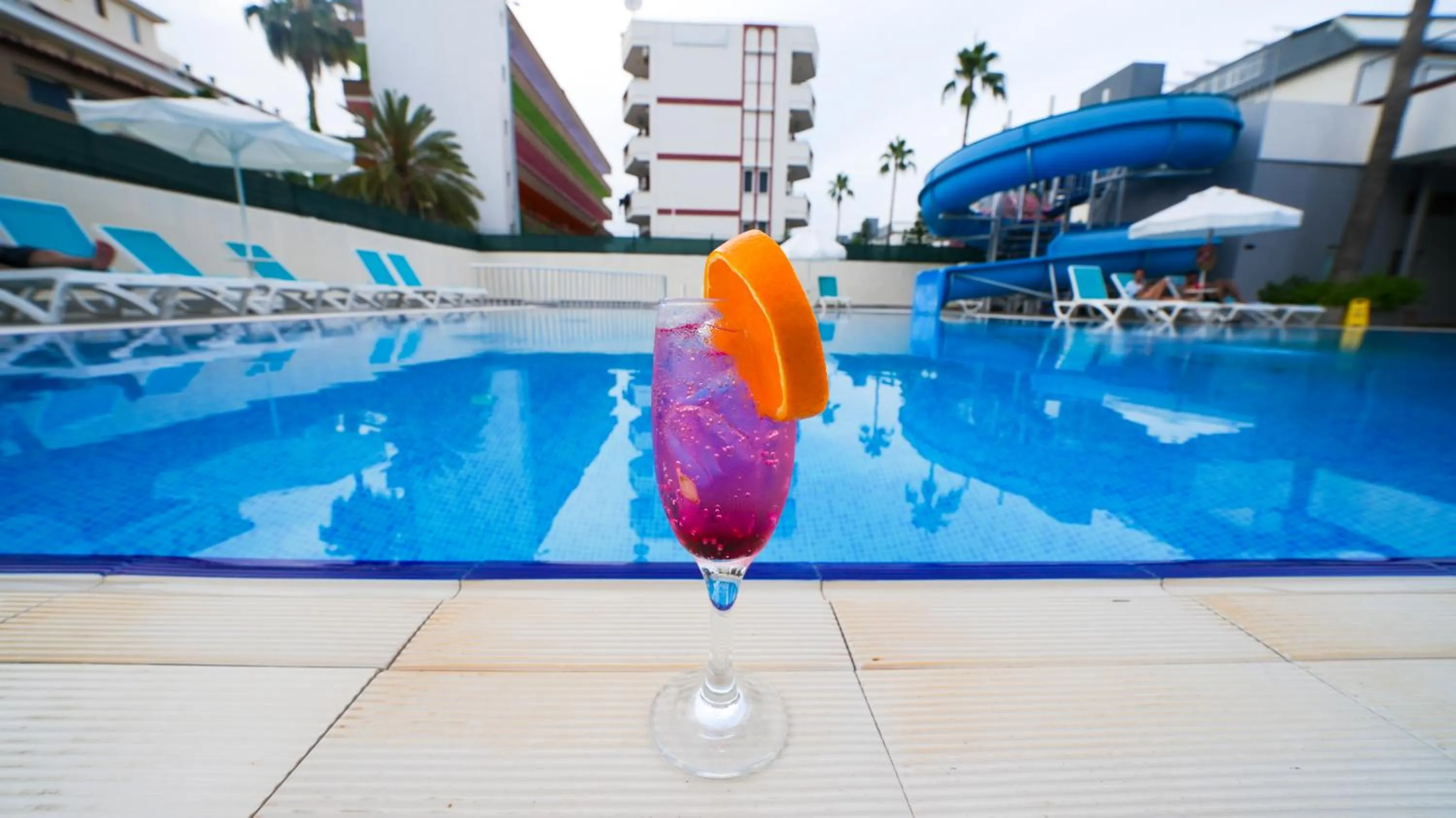 Pool view in SEA BIRD BEACH
