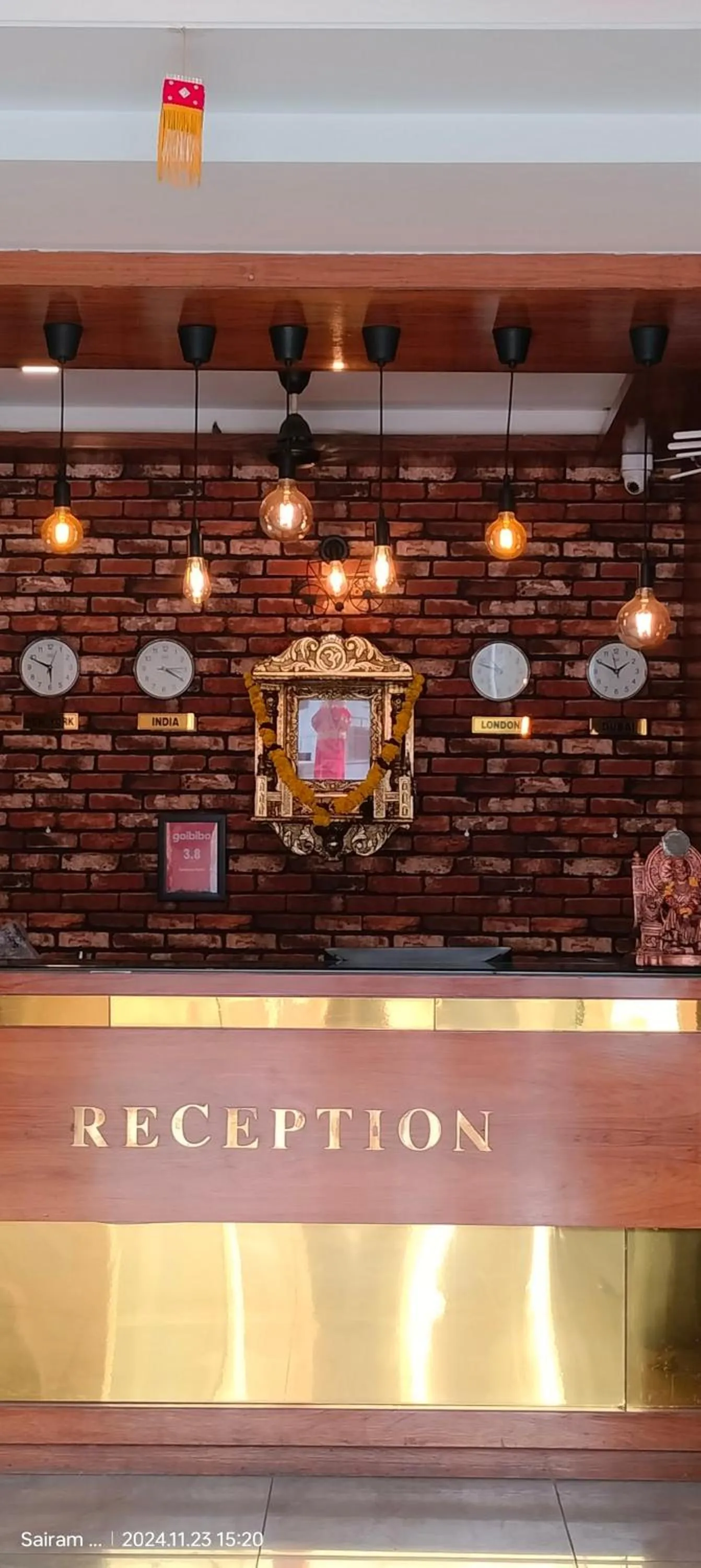 Lobby or reception in Hotel Sai Shree