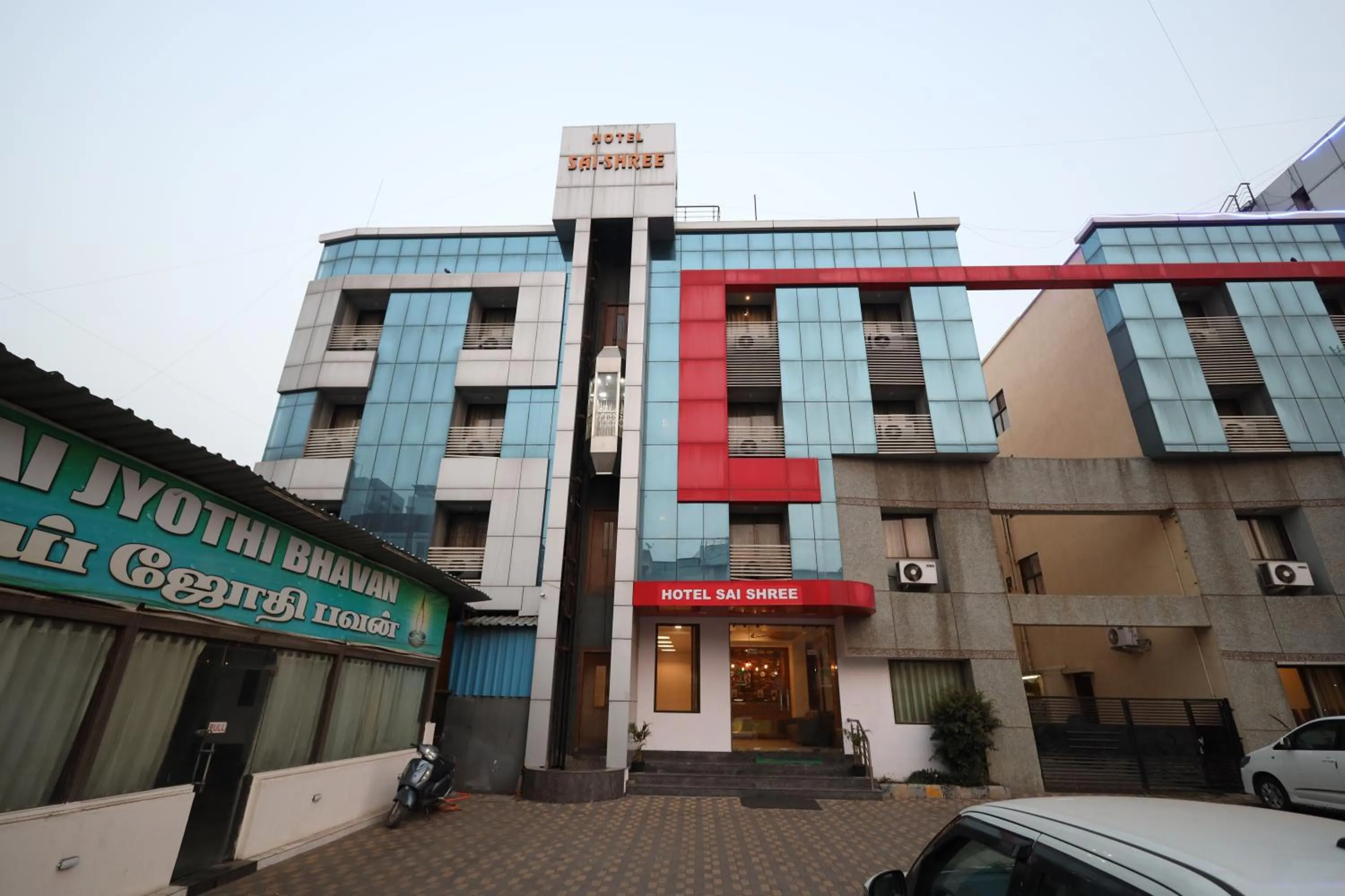 Property building in Hotel Sai Shree