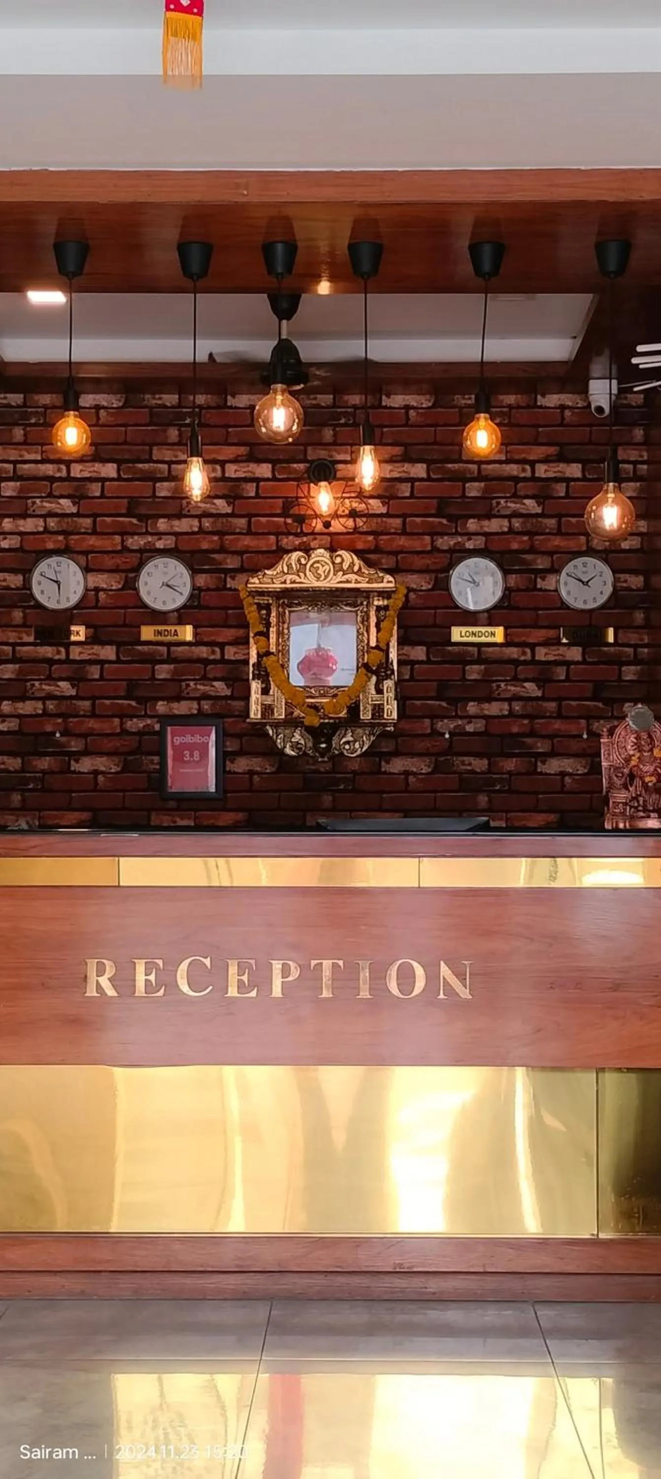 Lobby or reception in Hotel Sai Shree