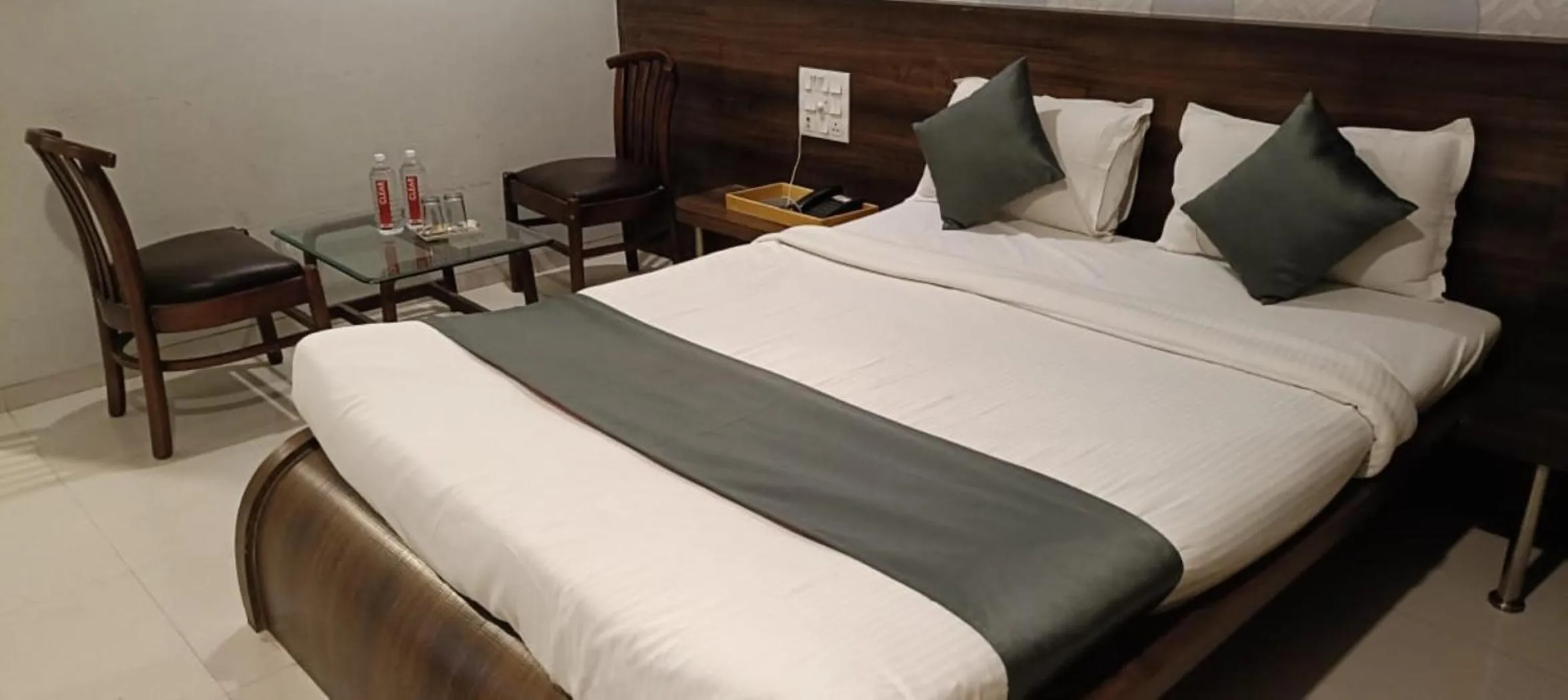 Bed in Hotel Sai Shree