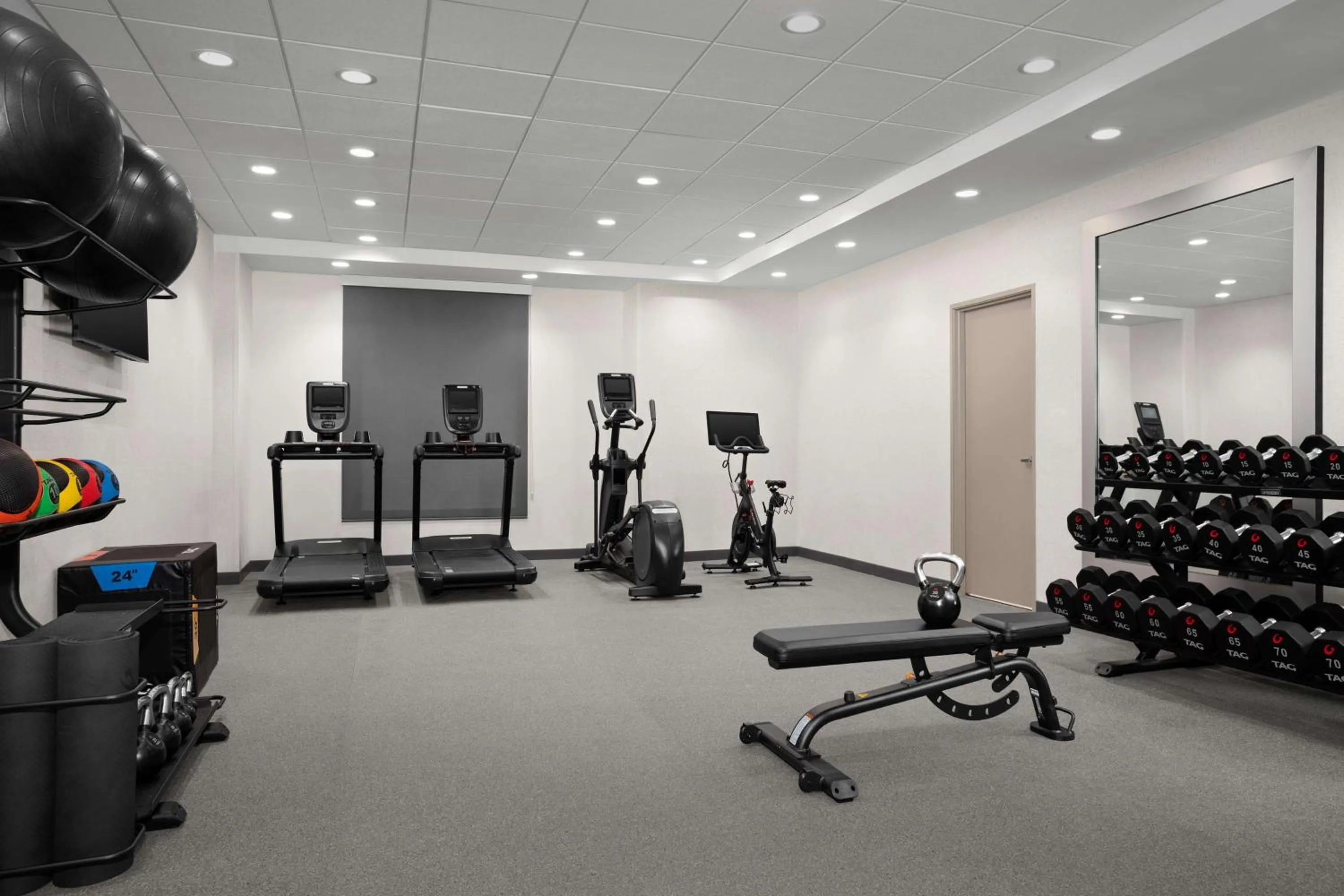Fitness centre/facilities in Home2 Suites By Hilton Lubbock University