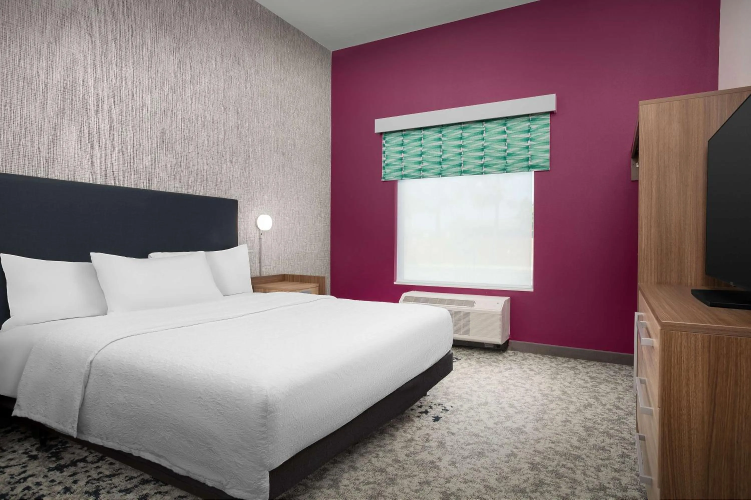 Bed in Home2 Suites By Hilton Lubbock University