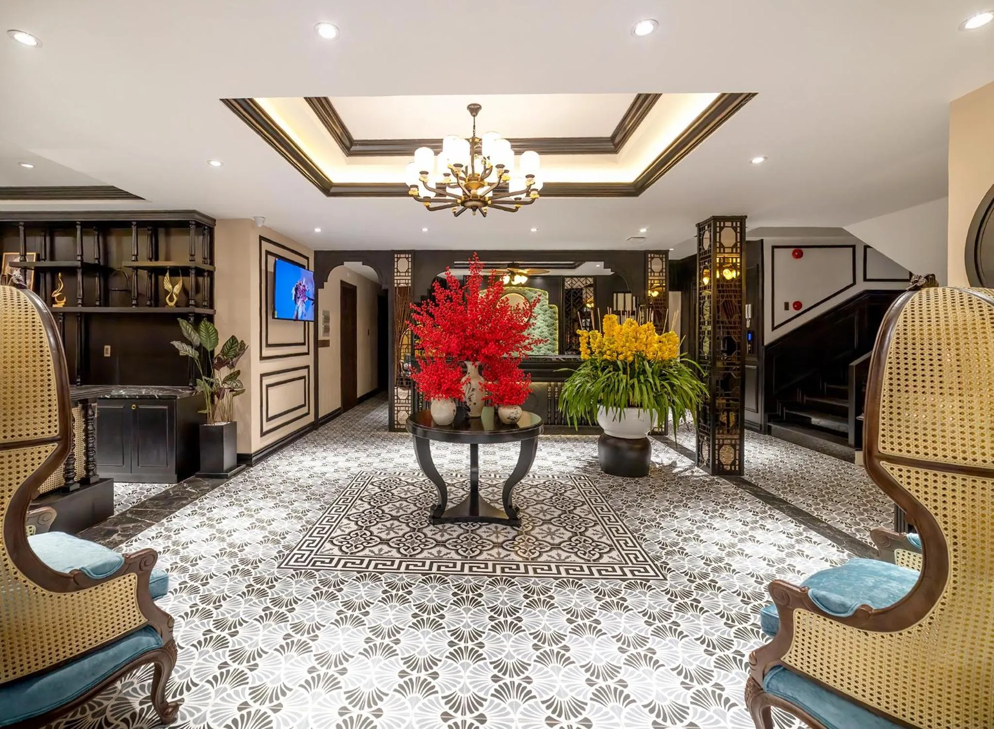 Living room in Le House DaLat